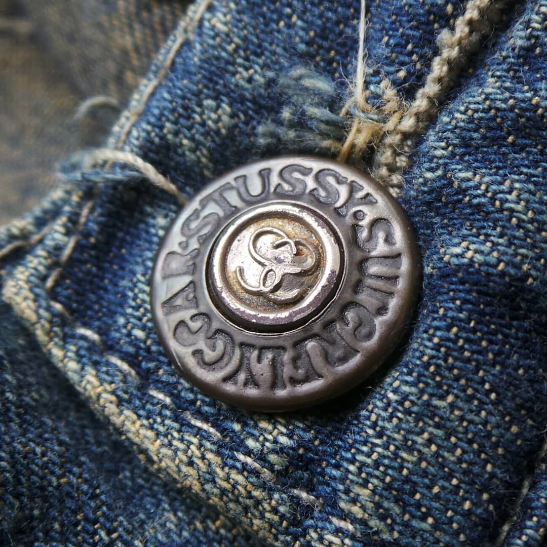 Stussy × Vintage Stussy King Size Jeans Size US 27 - 8 Thumbnail