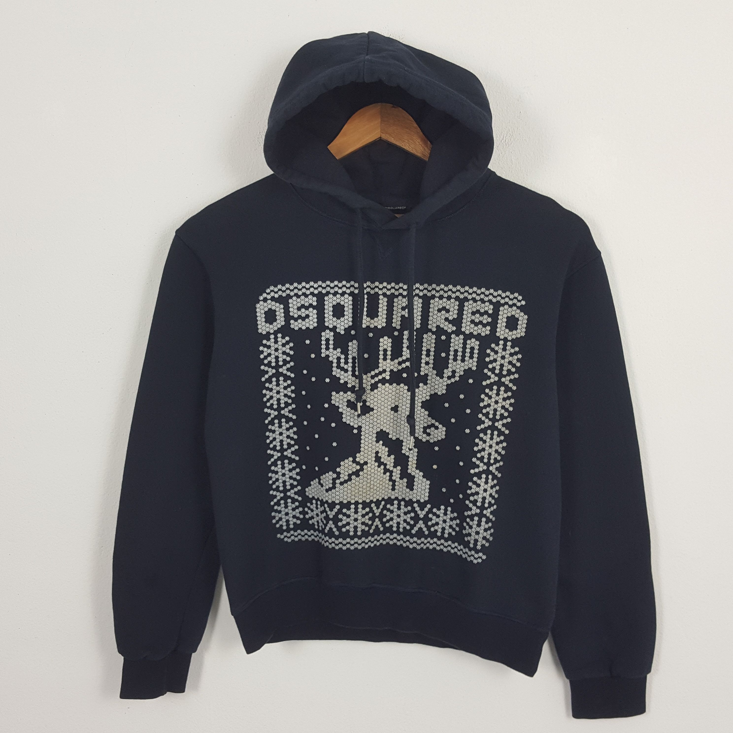 Dsquared2 Vintage DSQUARED2 Winter Design Styler Hoodies Size US L / EU 52-54 / 3 - 1 Thumbnail