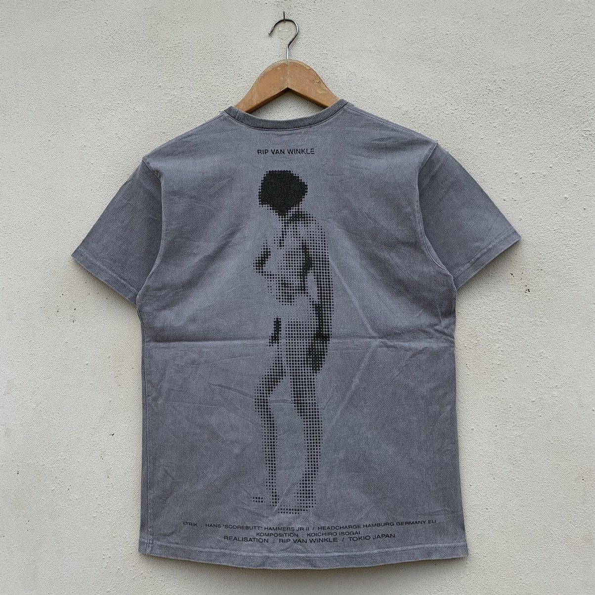 Japanese Brand × RIPVANWINKLE × Vintage Vintage RIP VAN WINKLE JAPAN NICE DESIGN T-shirt Size US S / EU 44-46 / 1 - 1 Thumbnail