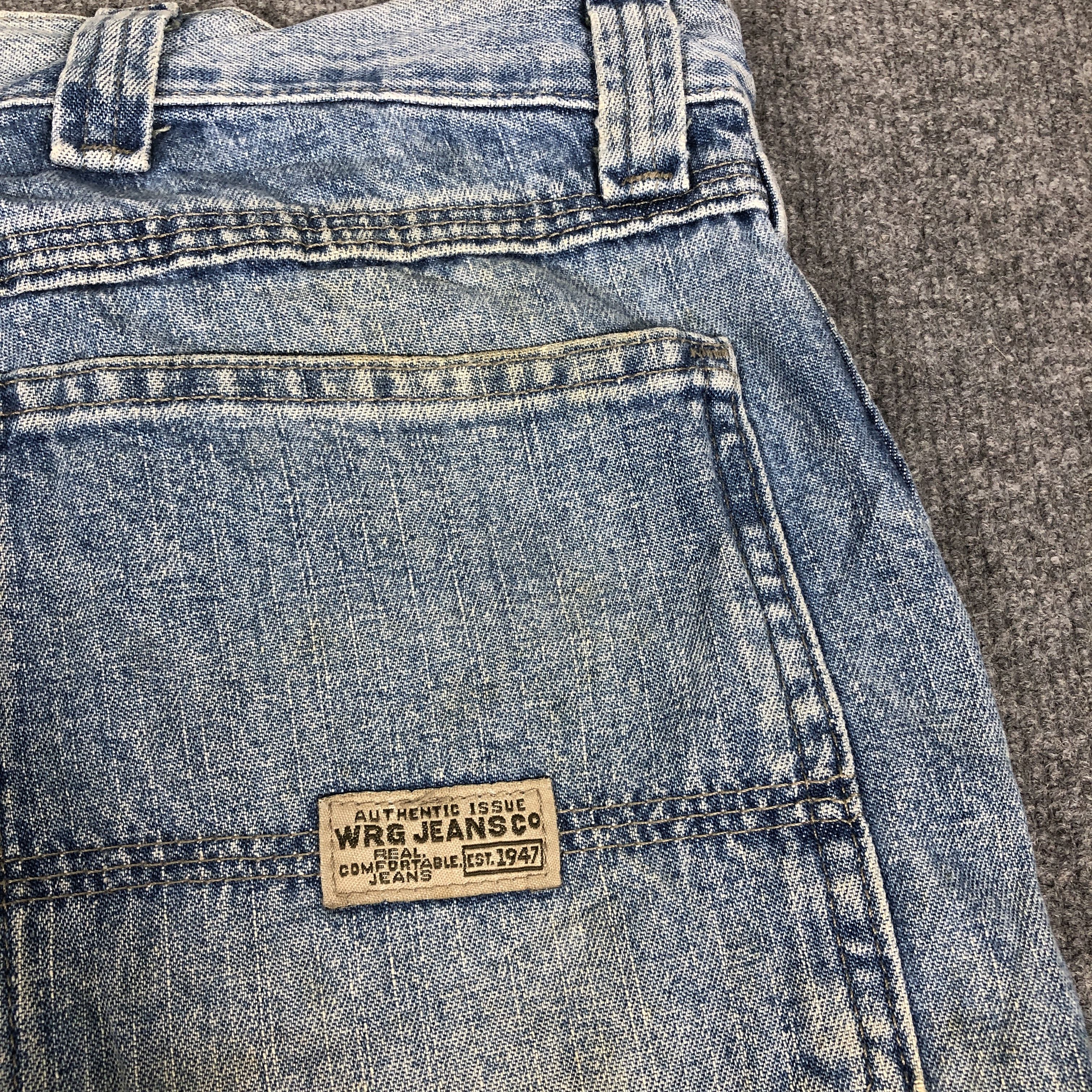 Vintage × Wrangler Vintage Wrangler Carpenter Short Jeans L911 Size US 35 - 5 Thumbnail