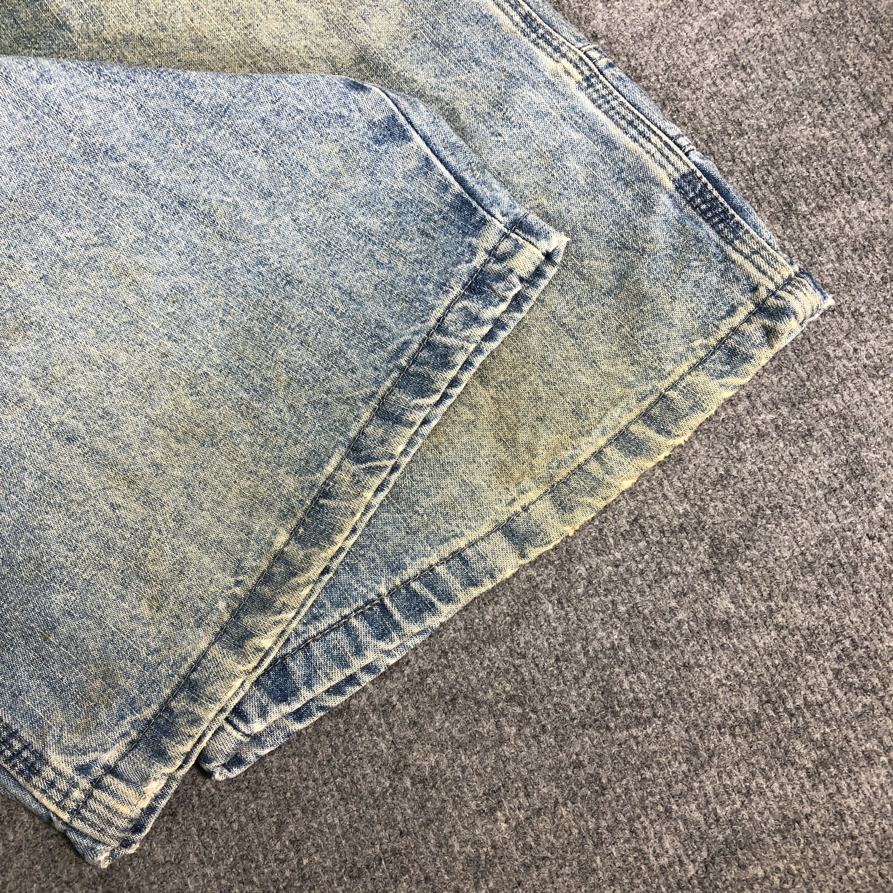 Vintage × Wrangler Vintage Wrangler Carpenter Short Jeans L911 Size US 35 - 4 Thumbnail
