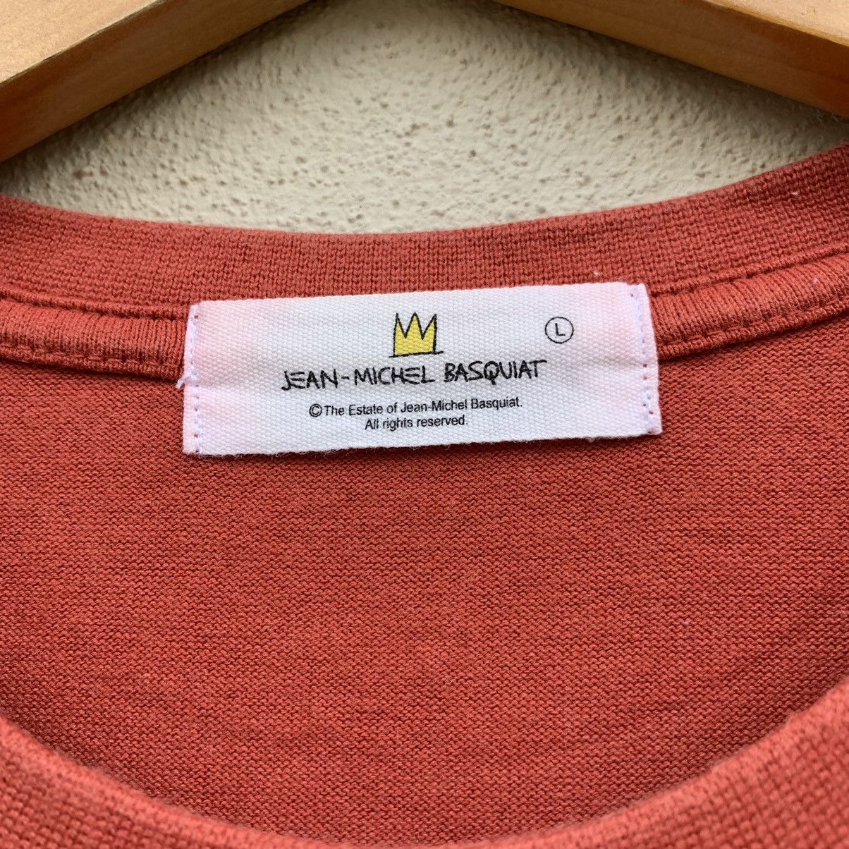 Jean-Michel Basquiat Vintage JEAN MICHEL BASQUIAT ART NICE DESIGN T-shirt Size US L / EU 52-54 / 3 - 8 Thumbnail