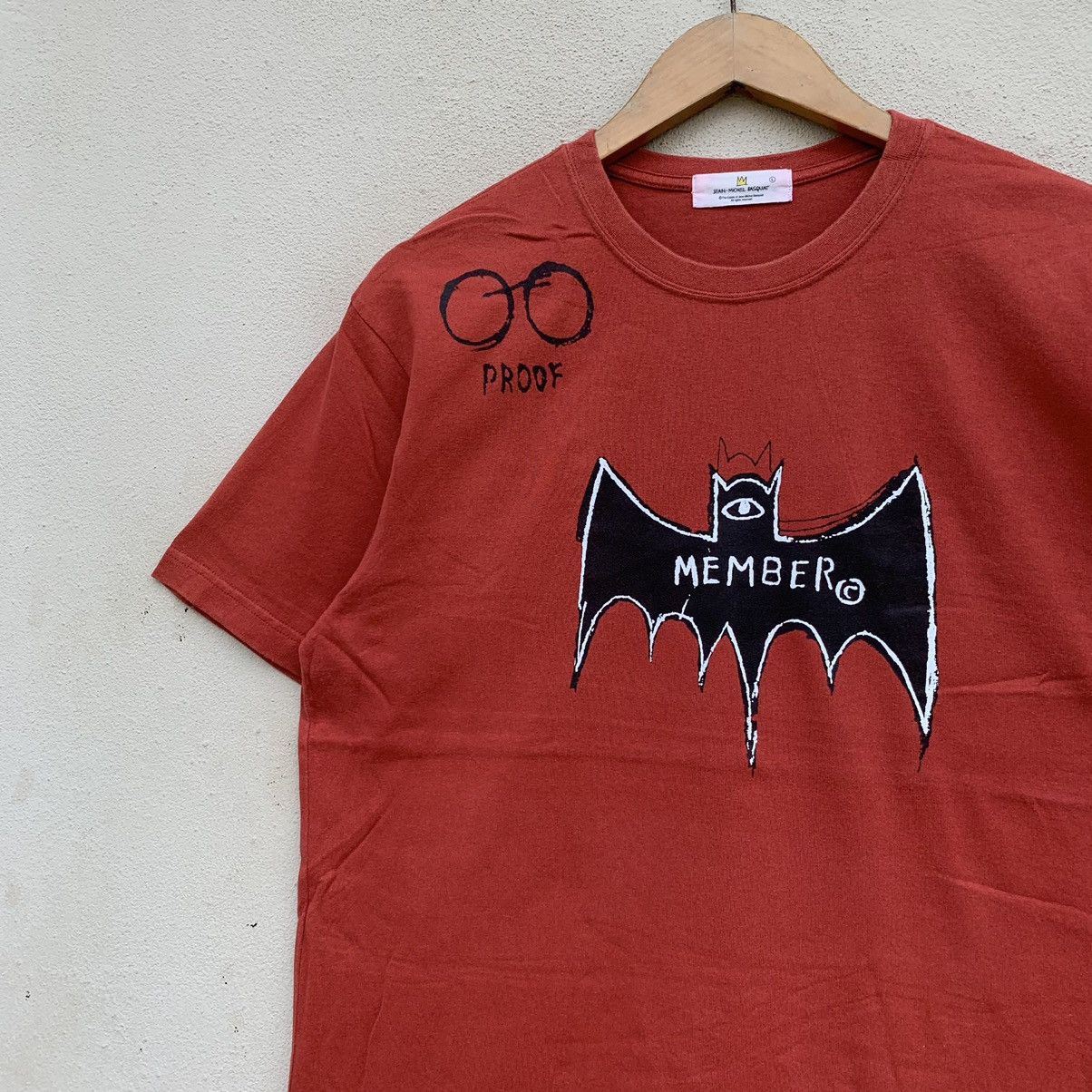 Jean-Michel Basquiat Vintage JEAN MICHEL BASQUIAT ART NICE DESIGN T-shirt Size US L / EU 52-54 / 3 - 4 Thumbnail
