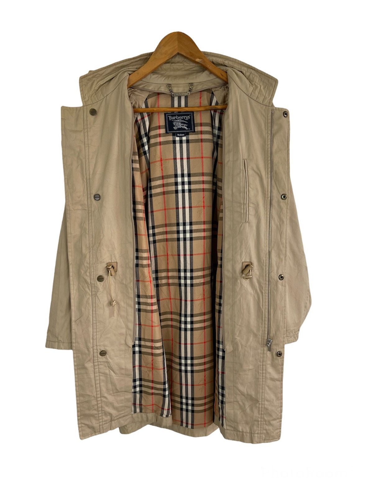 Burberry 🔥RARE🔥Vintage BURBERRY PRORSUM HOODIES Trench Coat Size US M / EU 48-50 / 2 - 3 Thumbnail