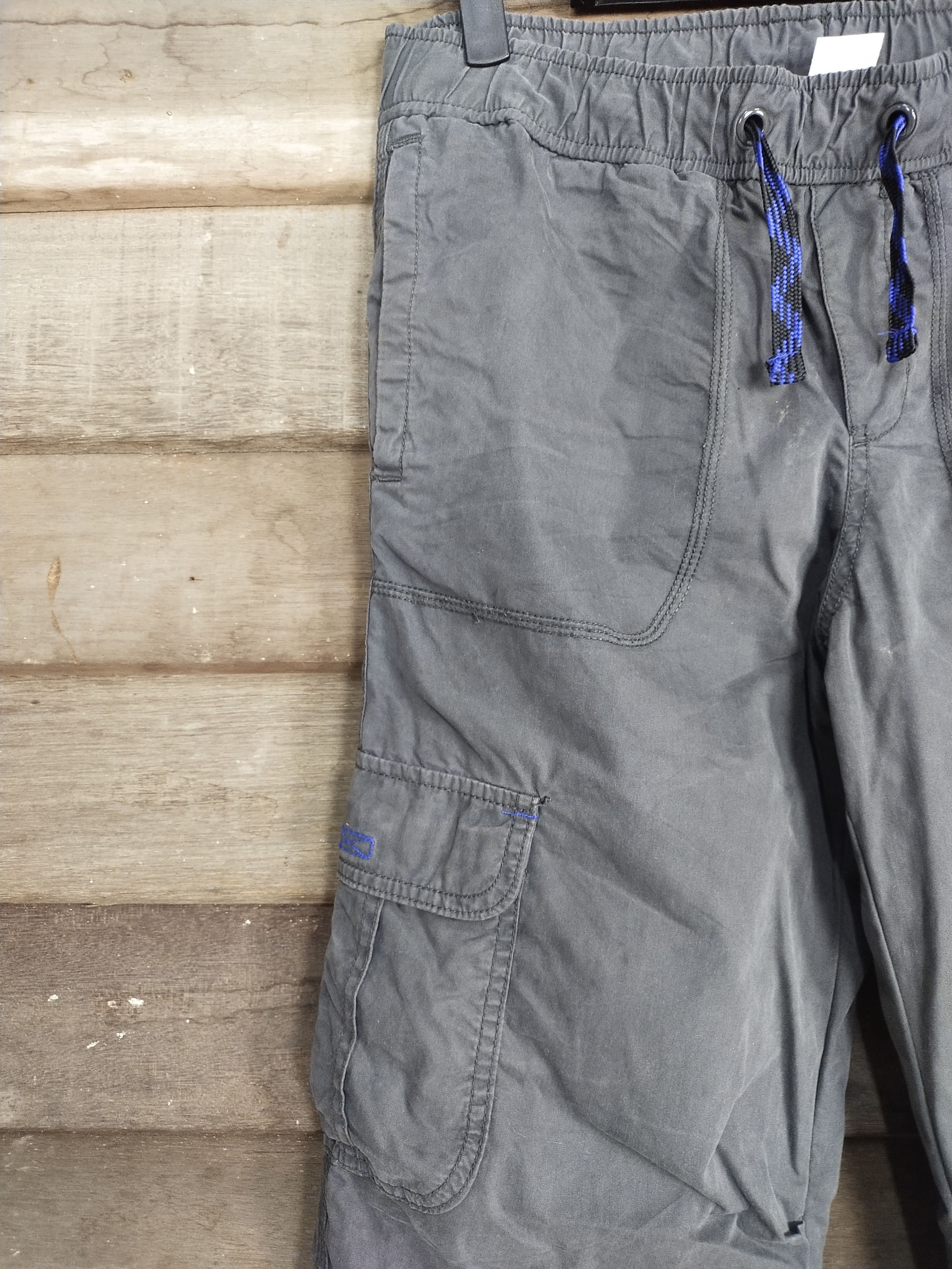 Japanese Brand Circo hiking track multipocket gray pants #S226 Size US 30 / EU 46 - 6 Thumbnail