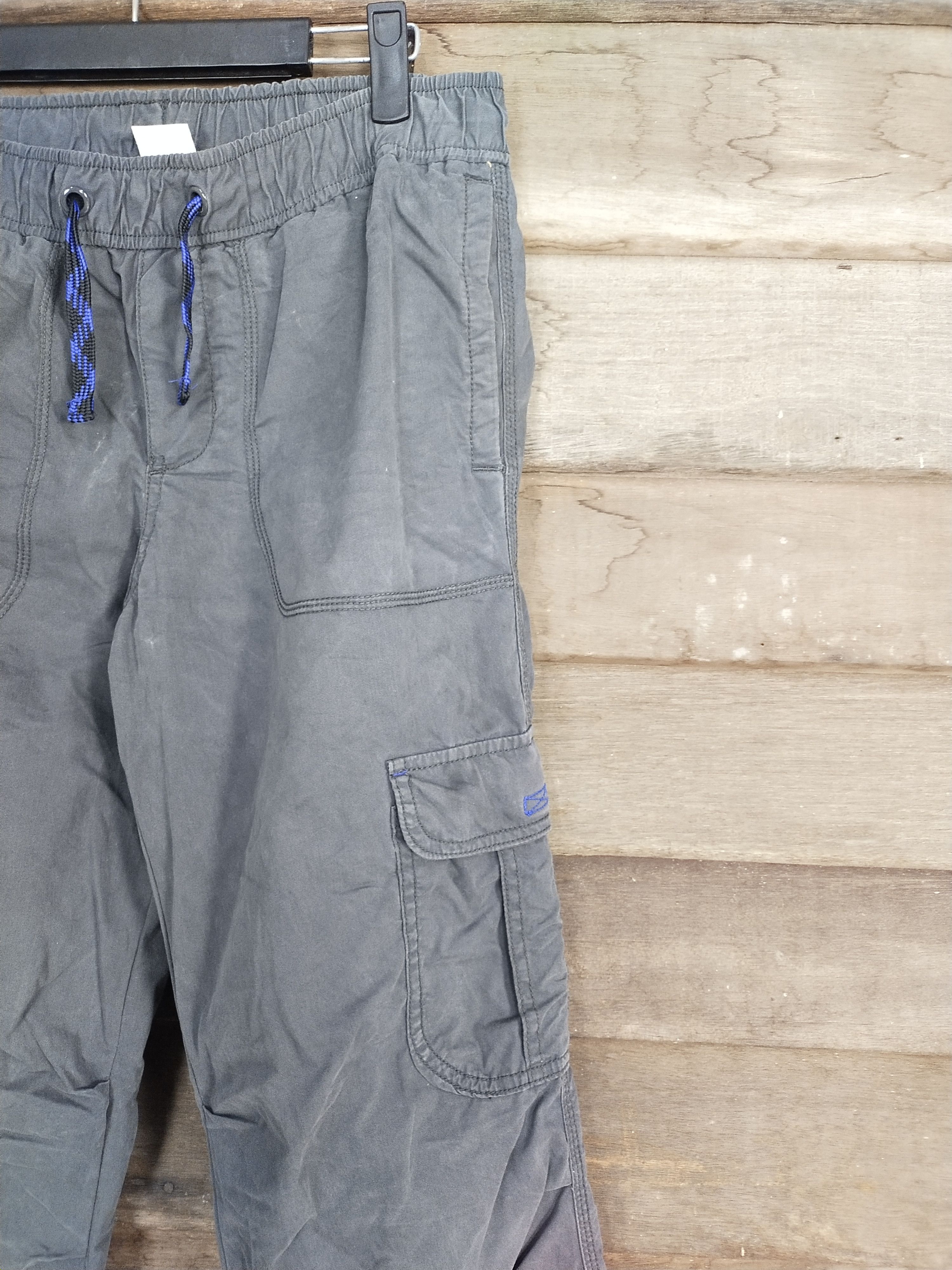 Japanese Brand Circo hiking track multipocket gray pants #S226 Size US 30 / EU 46 - 4 Thumbnail