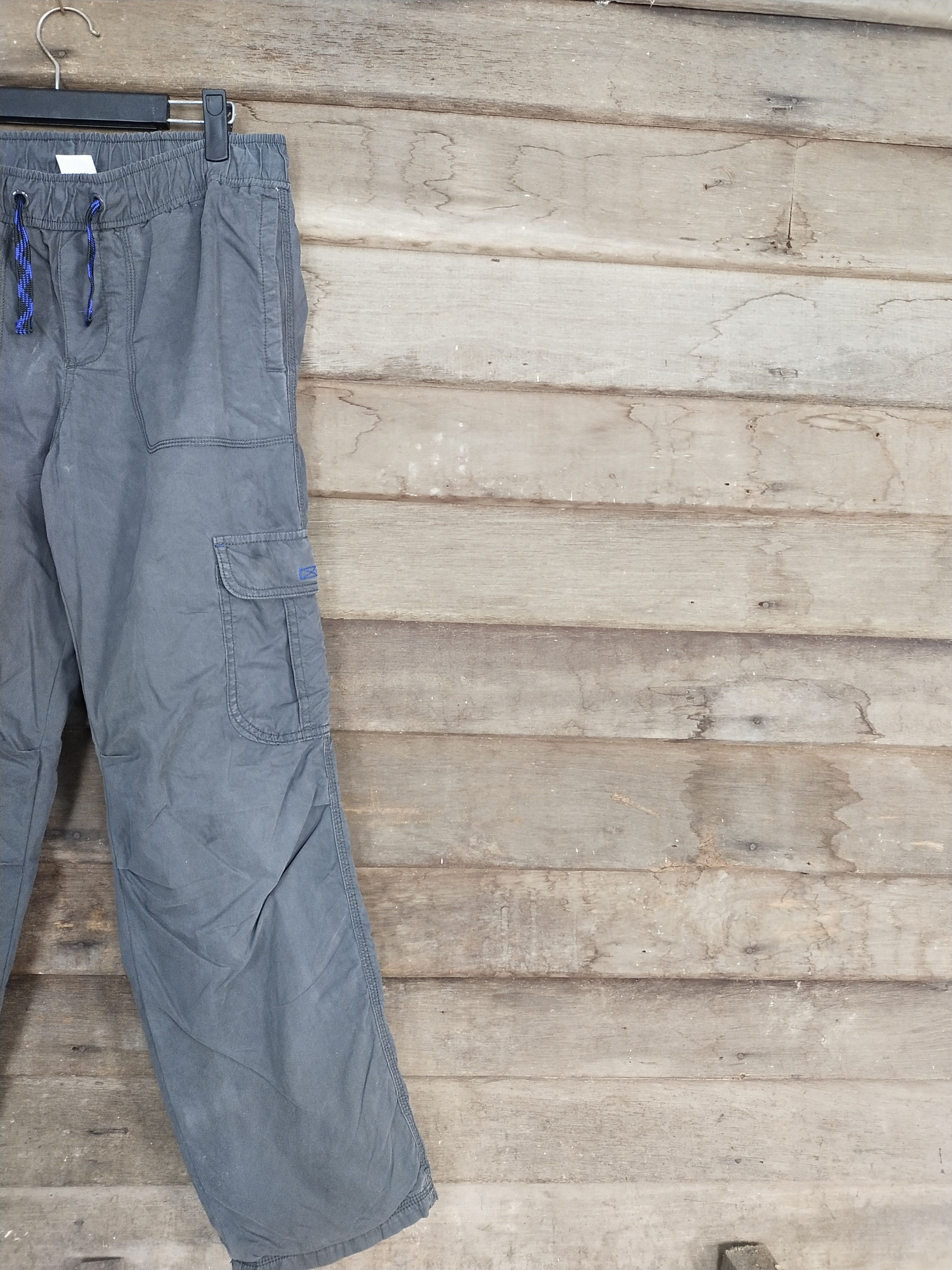 Japanese Brand Circo hiking track multipocket gray pants #S226 Size US 30 / EU 46 - 3 Thumbnail