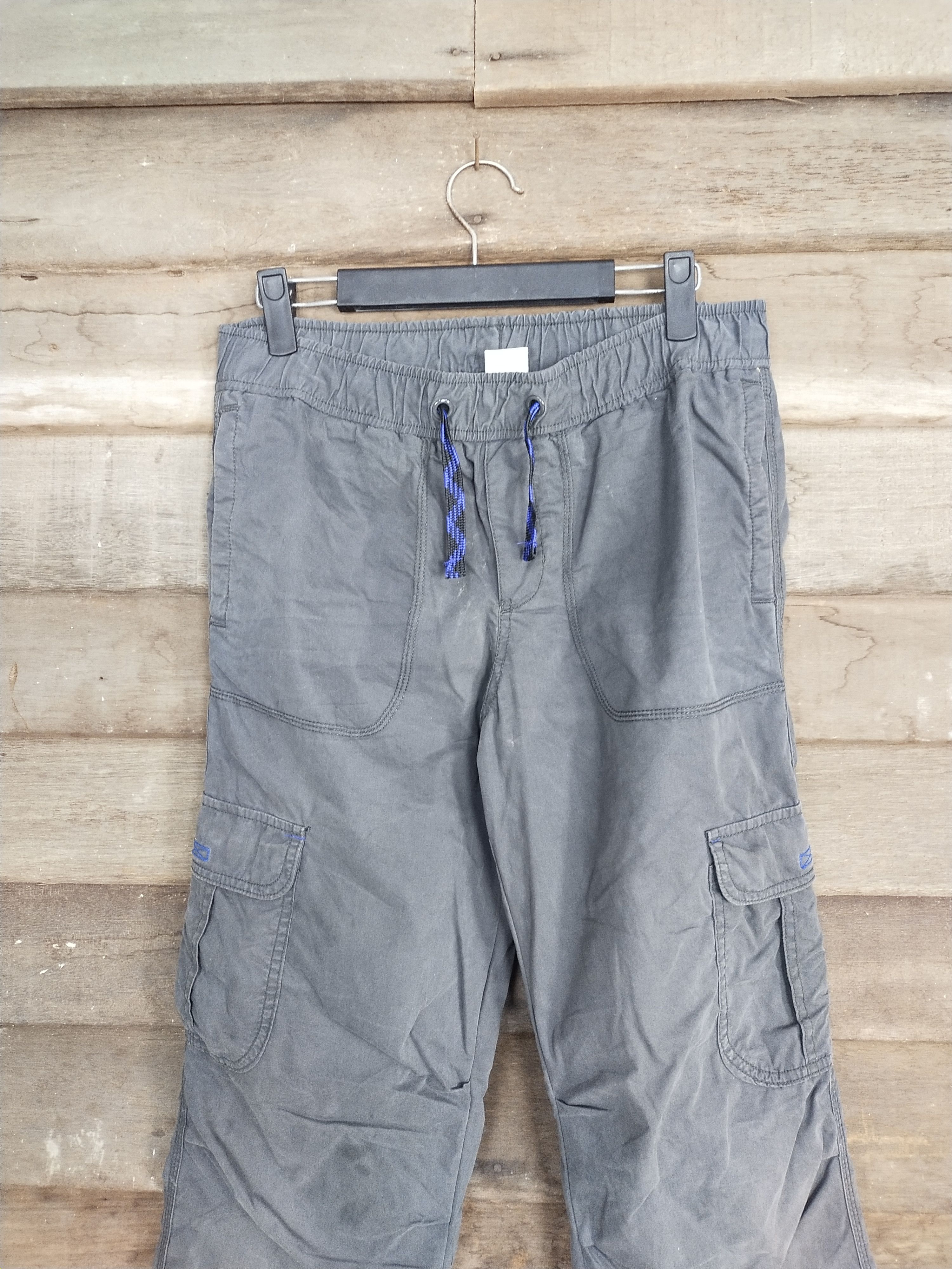 Japanese Brand Circo hiking track multipocket gray pants #S226 Size US 30 / EU 46 - 2 Thumbnail