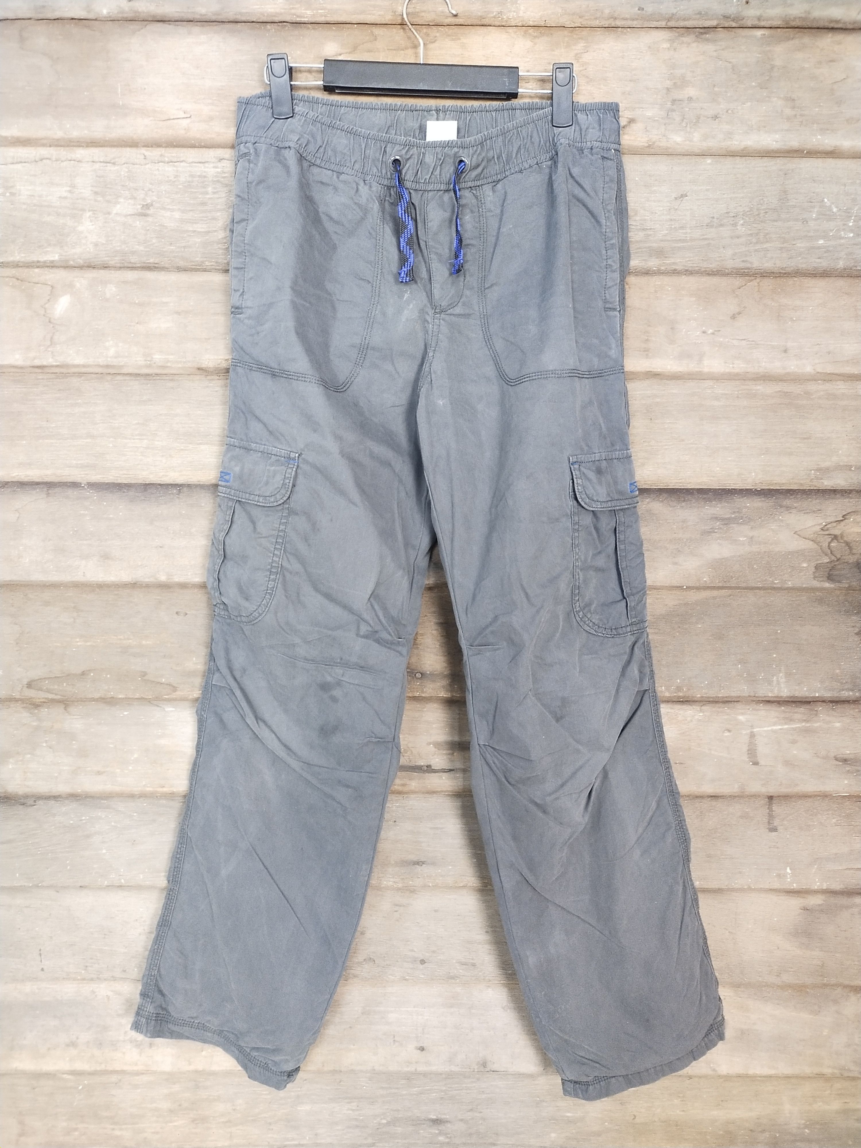 Japanese Brand Circo hiking track multipocket gray pants #S226 Size US 30 / EU 46 - 1 Thumbnail