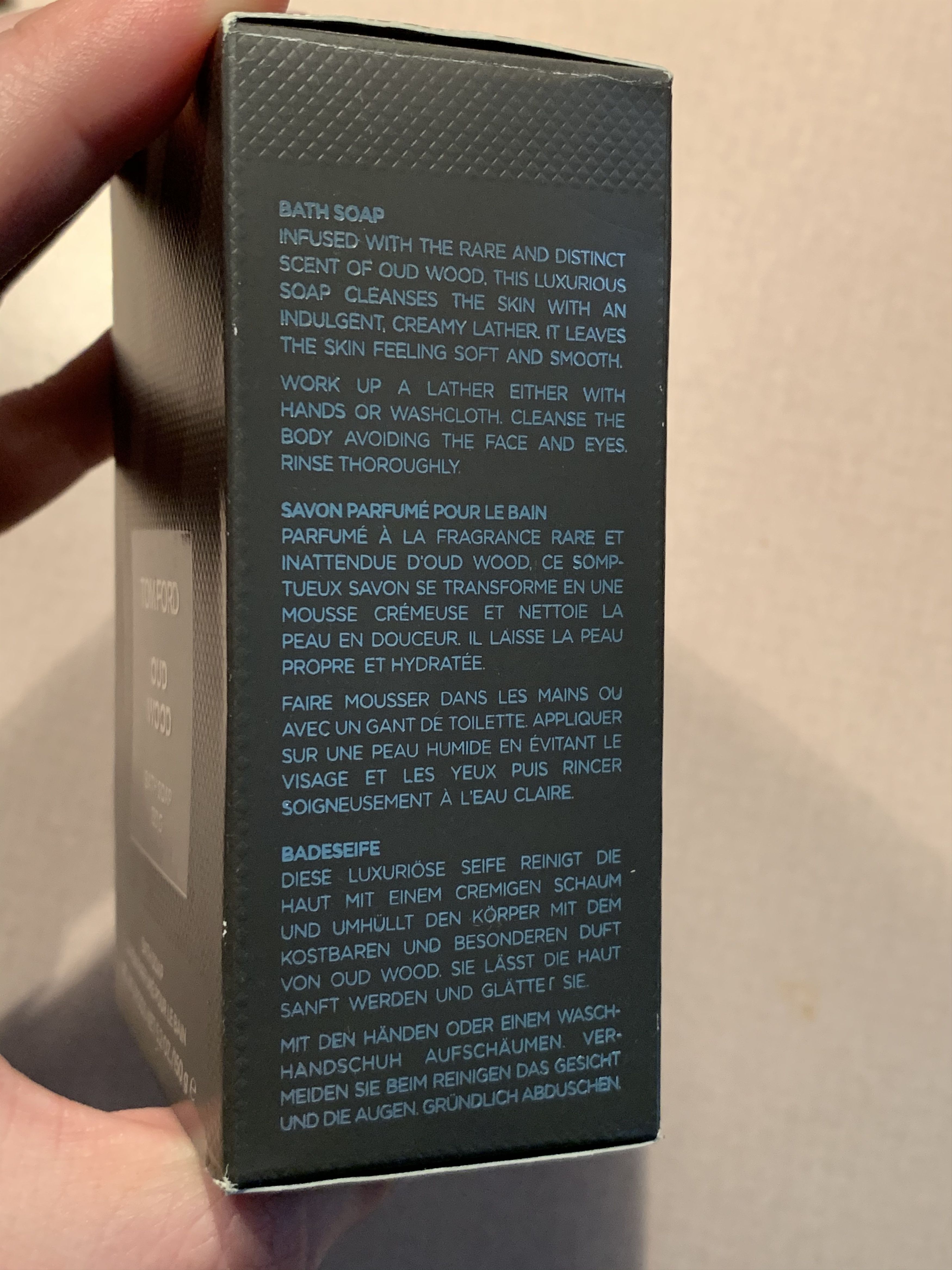 Designer × Tom Ford *RARE* New SOLD OUT DISCONTINUED Tom Ford Oud Wood Soap Bar Size ONE SIZE - 3 Thumbnail