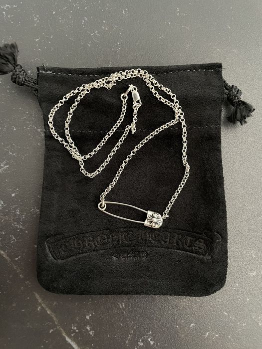 Chrome Hearts Chrome Hearts Safety Pin necklace chain Grailed