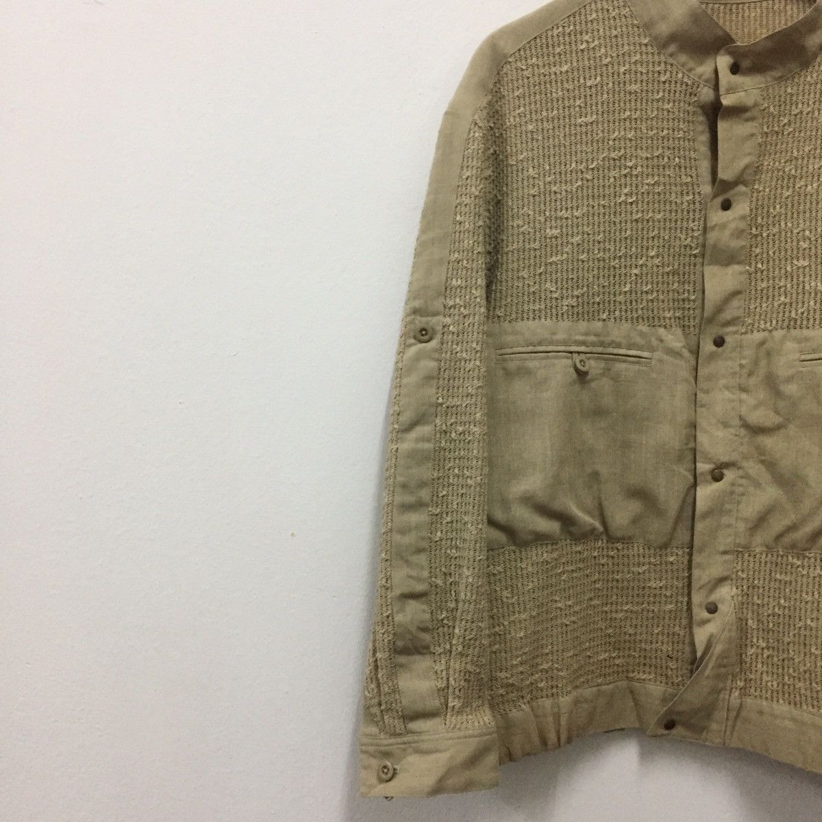 Japanese Brand Vintage Japanese Maasaki New York Mesh Knit Jacket Size US XL / EU 56 / 4 - 4 Thumbnail
