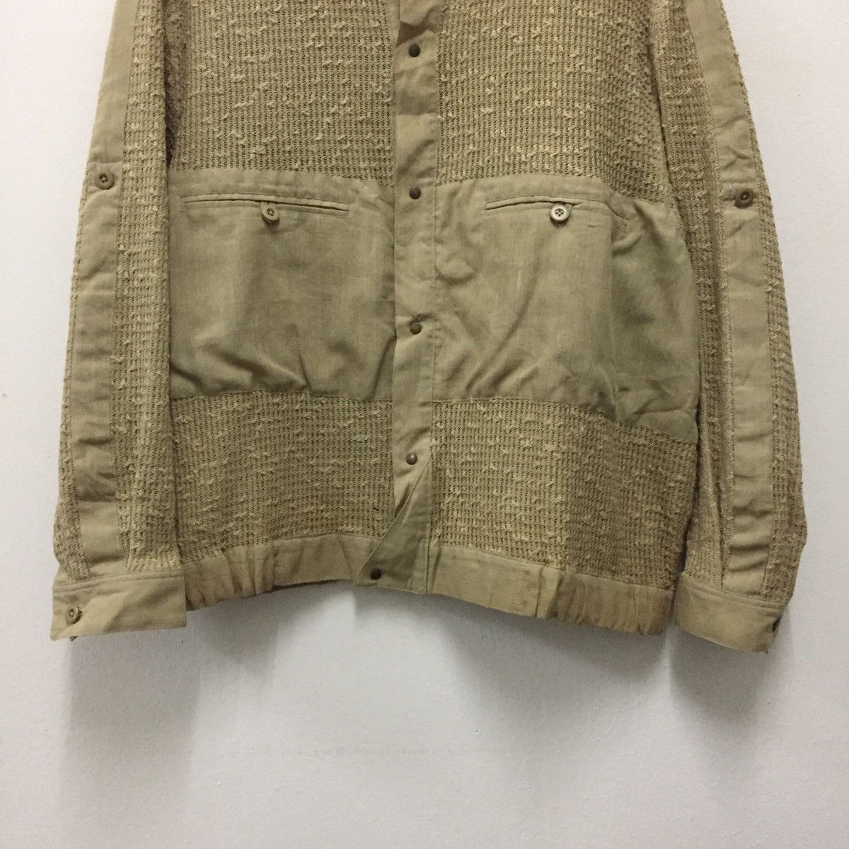 Japanese Brand Vintage Japanese Maasaki New York Mesh Knit Jacket Size US XL / EU 56 / 4 - 3 Thumbnail