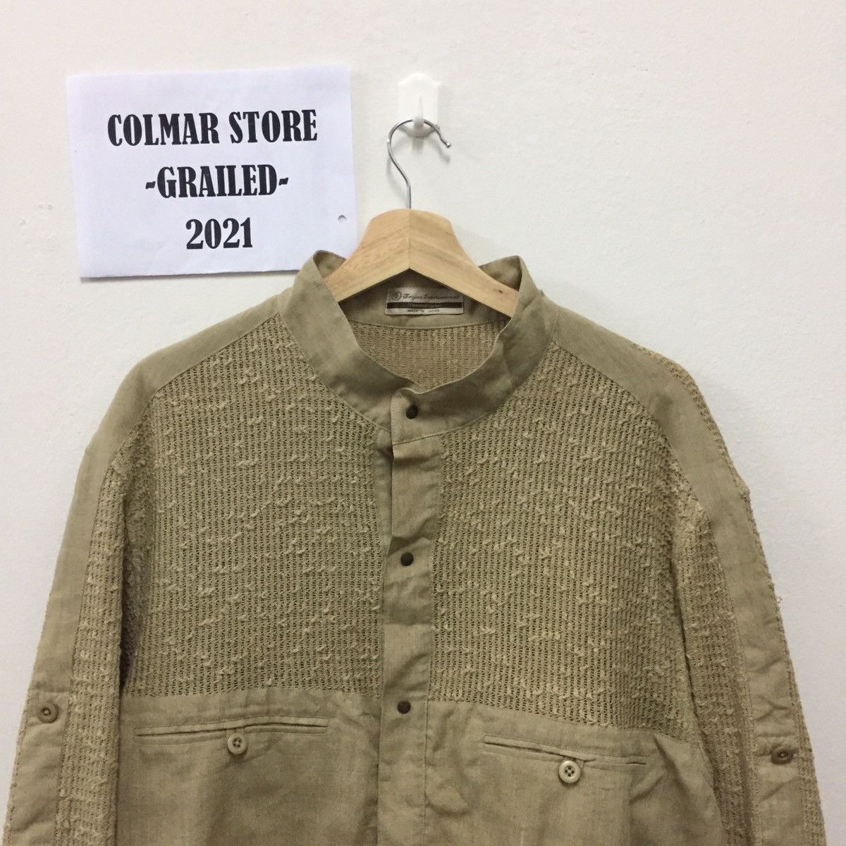 Japanese Brand Vintage Japanese Maasaki New York Mesh Knit Jacket Size US XL / EU 56 / 4 - 2 Thumbnail
