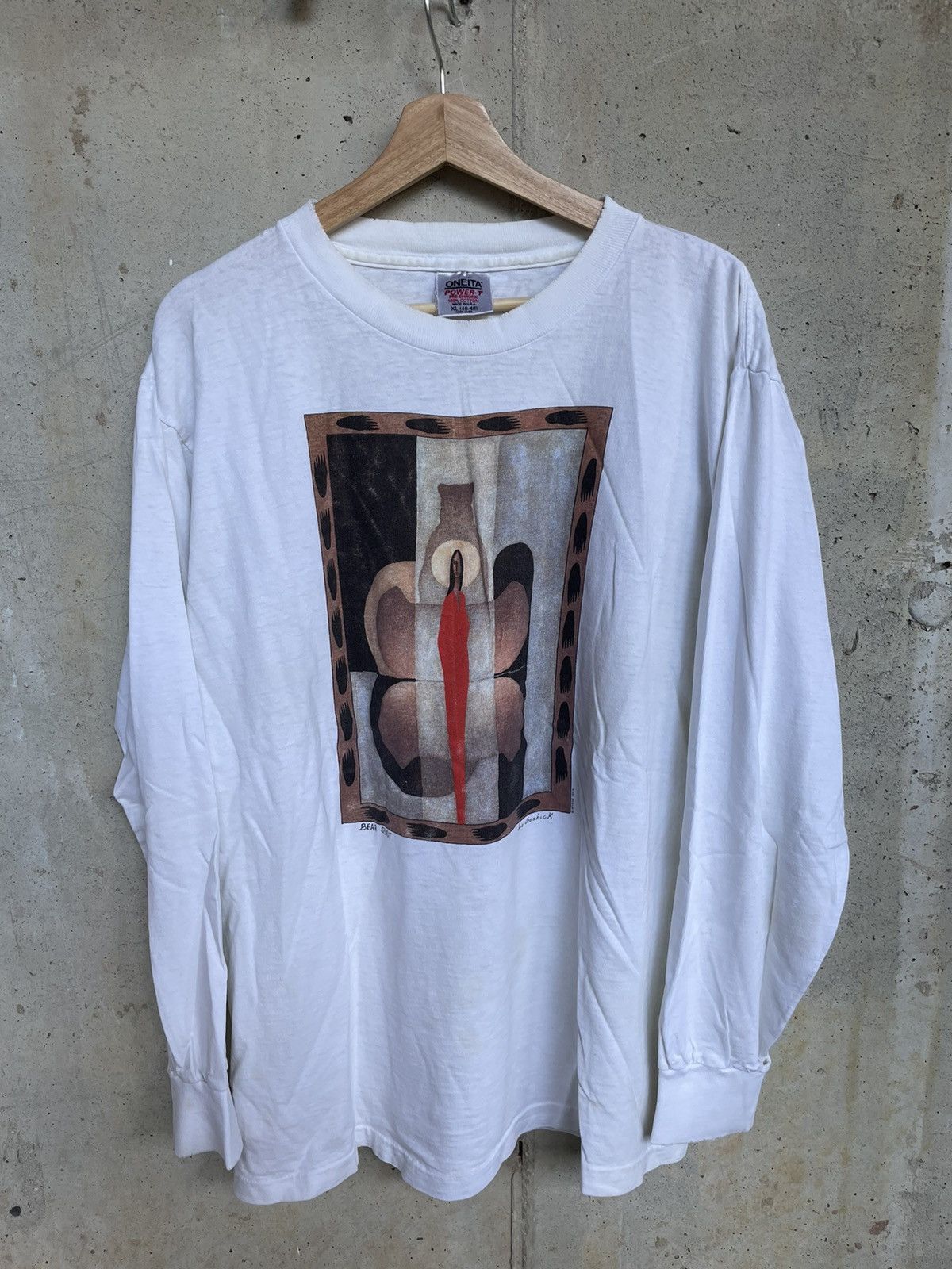 Joe Geshick Tシャツ 90s アートT vintage ONEITA-eastgate.mk
