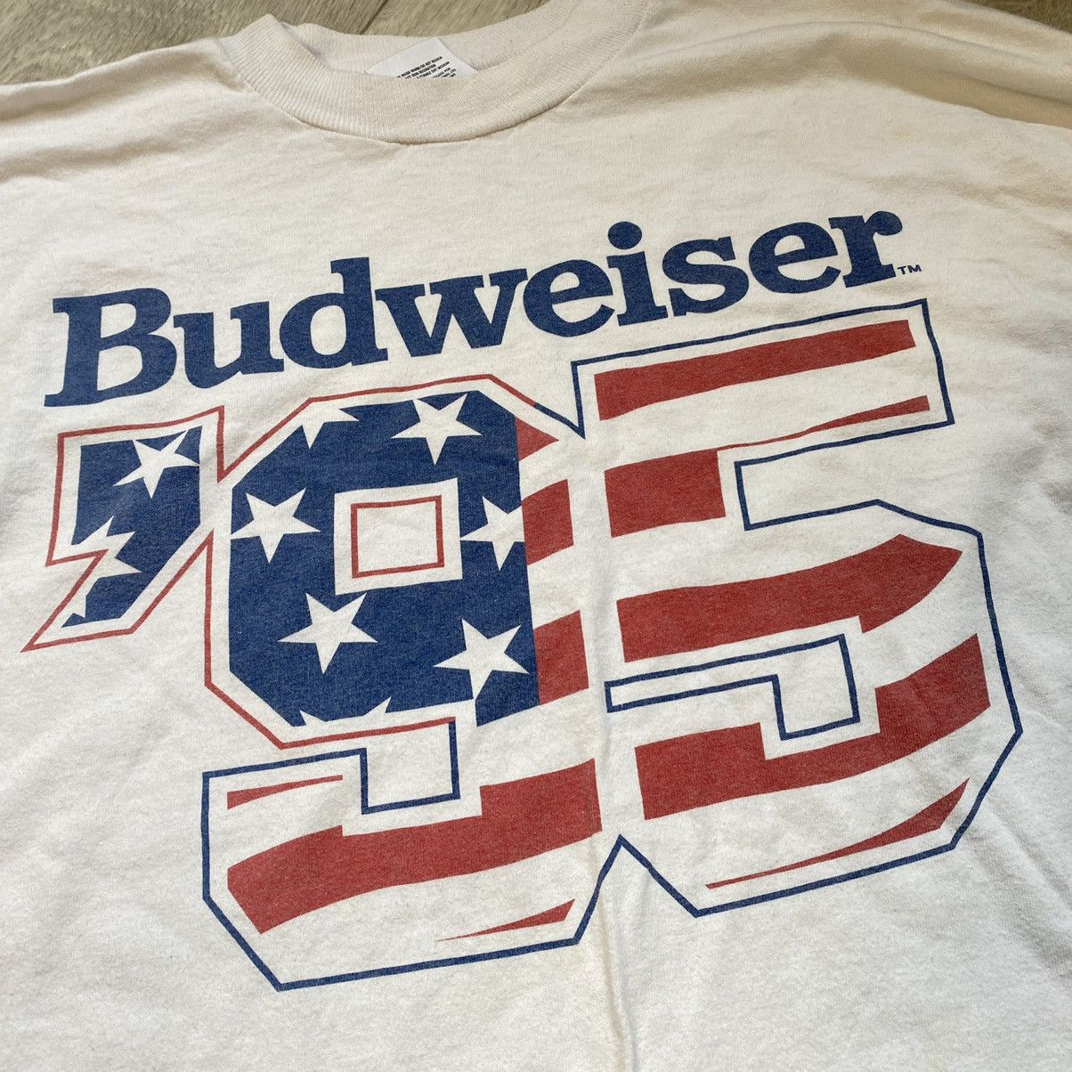 Budweiser VINTAGE 1995 BUDWEISER BEER LONG SLEEVE Size US XL / EU 56 / 4 - 3 Thumbnail