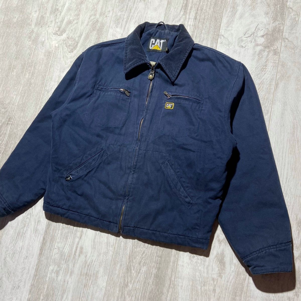 Caterpillar Vintage Iconic Caterpillar CAT Worker Jacket Kanye Style Size US L / EU 52-54 / 3 - 2 Thumbnail