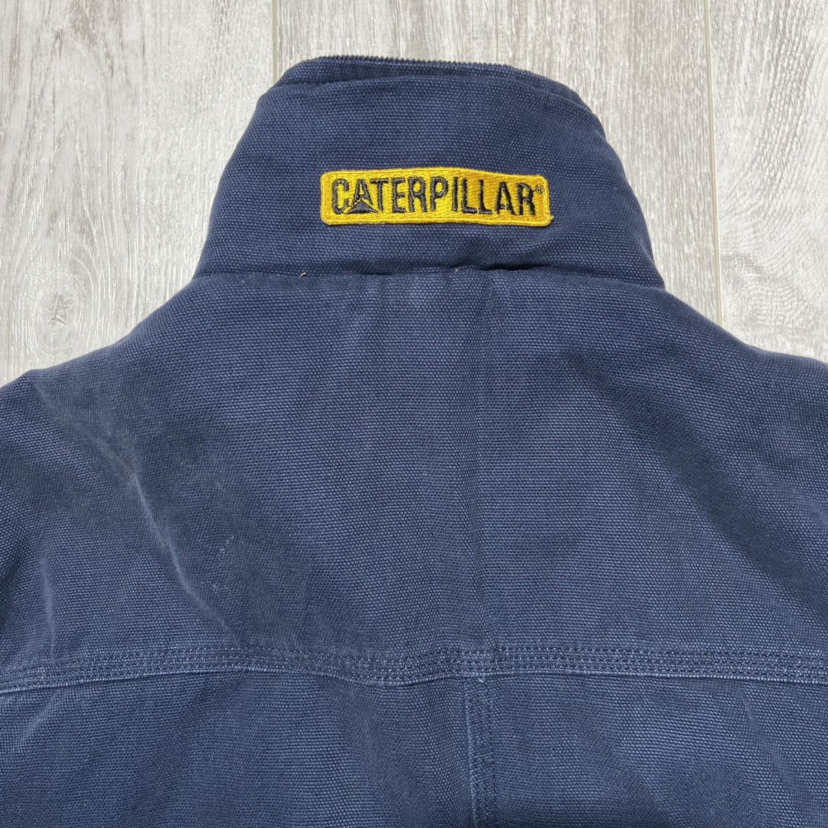 Caterpillar Vintage Iconic Caterpillar CAT Worker Jacket Kanye Style Size US L / EU 52-54 / 3 - 17 Thumbnail