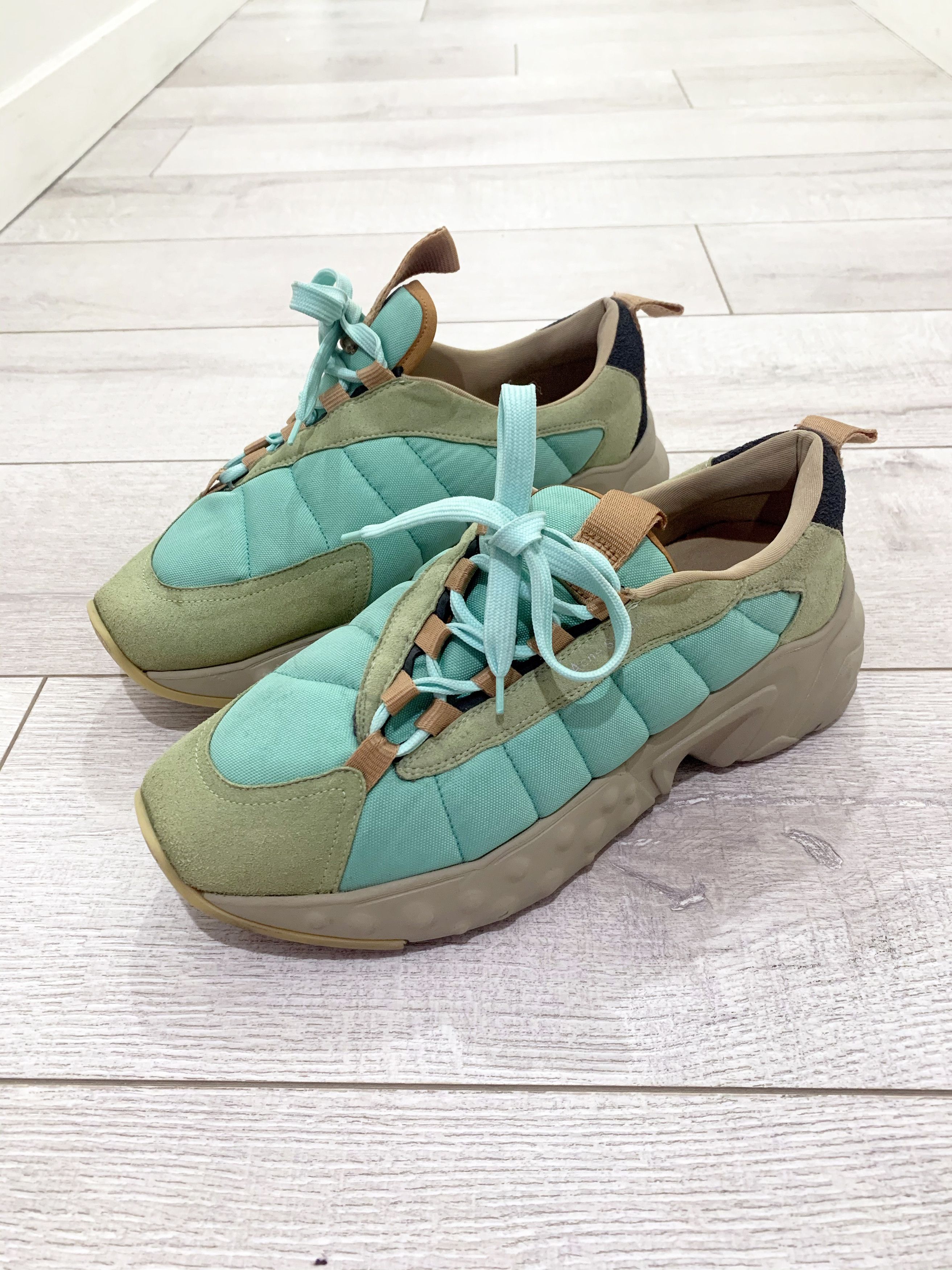 Acne Studios Acne Studios Sofiane MINT GREEN Sneakers | Grailed