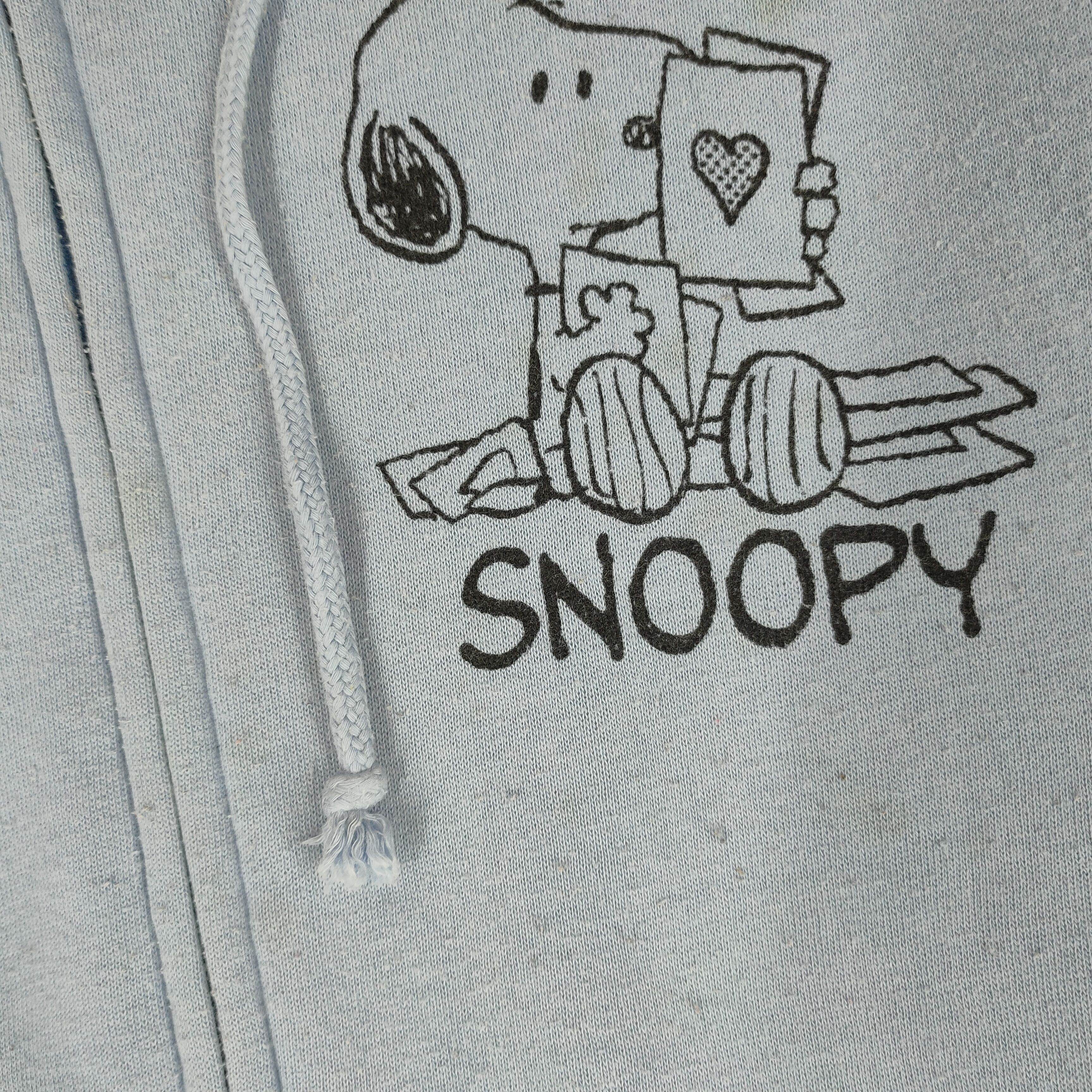 Cartoon Network × Peanuts × Vintage Vintage PEANUTS SNOOPY BACKPRINT Hoodie Fleece Inside Size US M / EU 48-50 / 2 - 3 Thumbnail