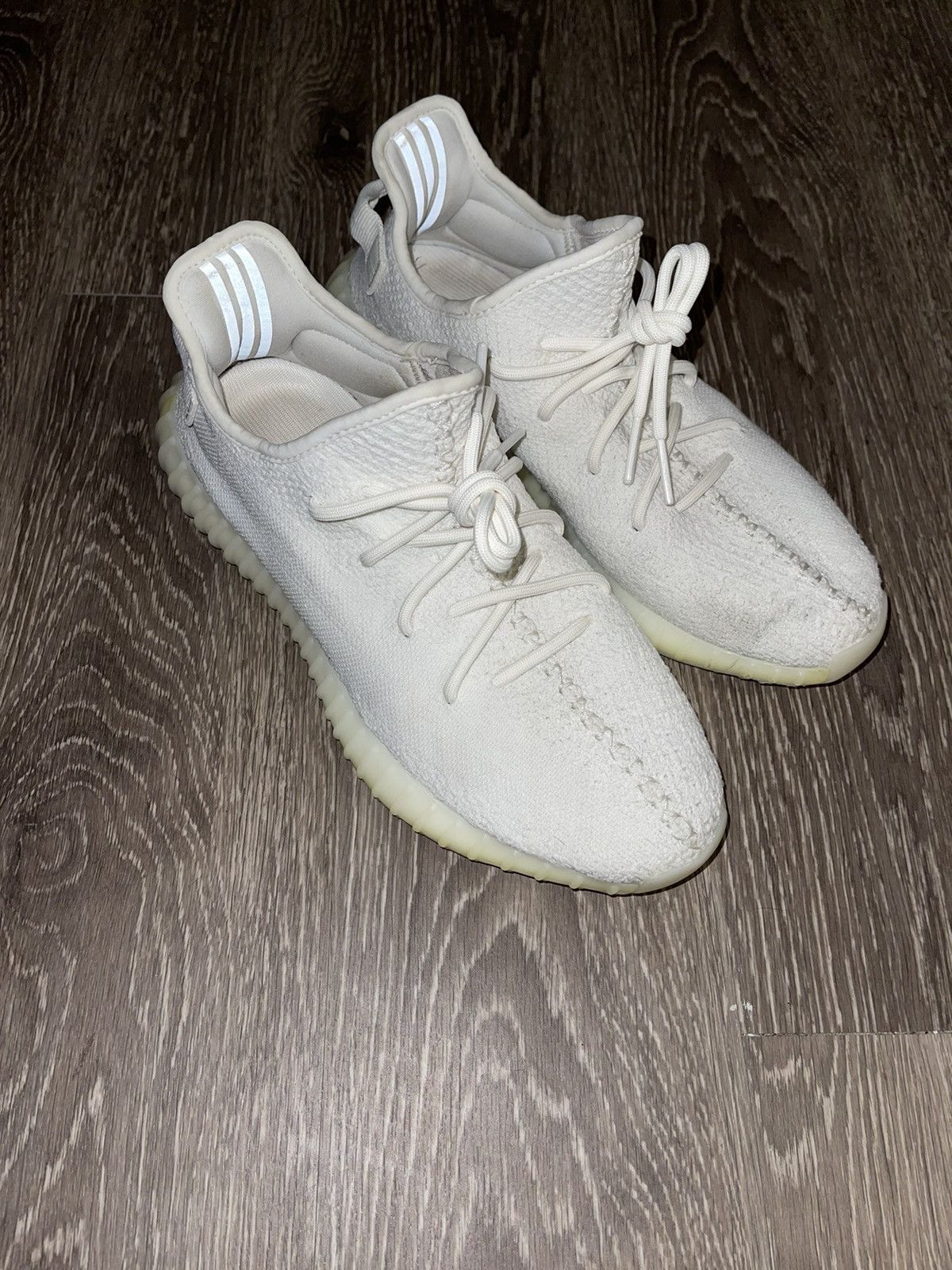Adidas × Kanye West Yeezy Boost 350 V2 Cream 2017 Size US 10 / EU 43 - 2 Thumbnail