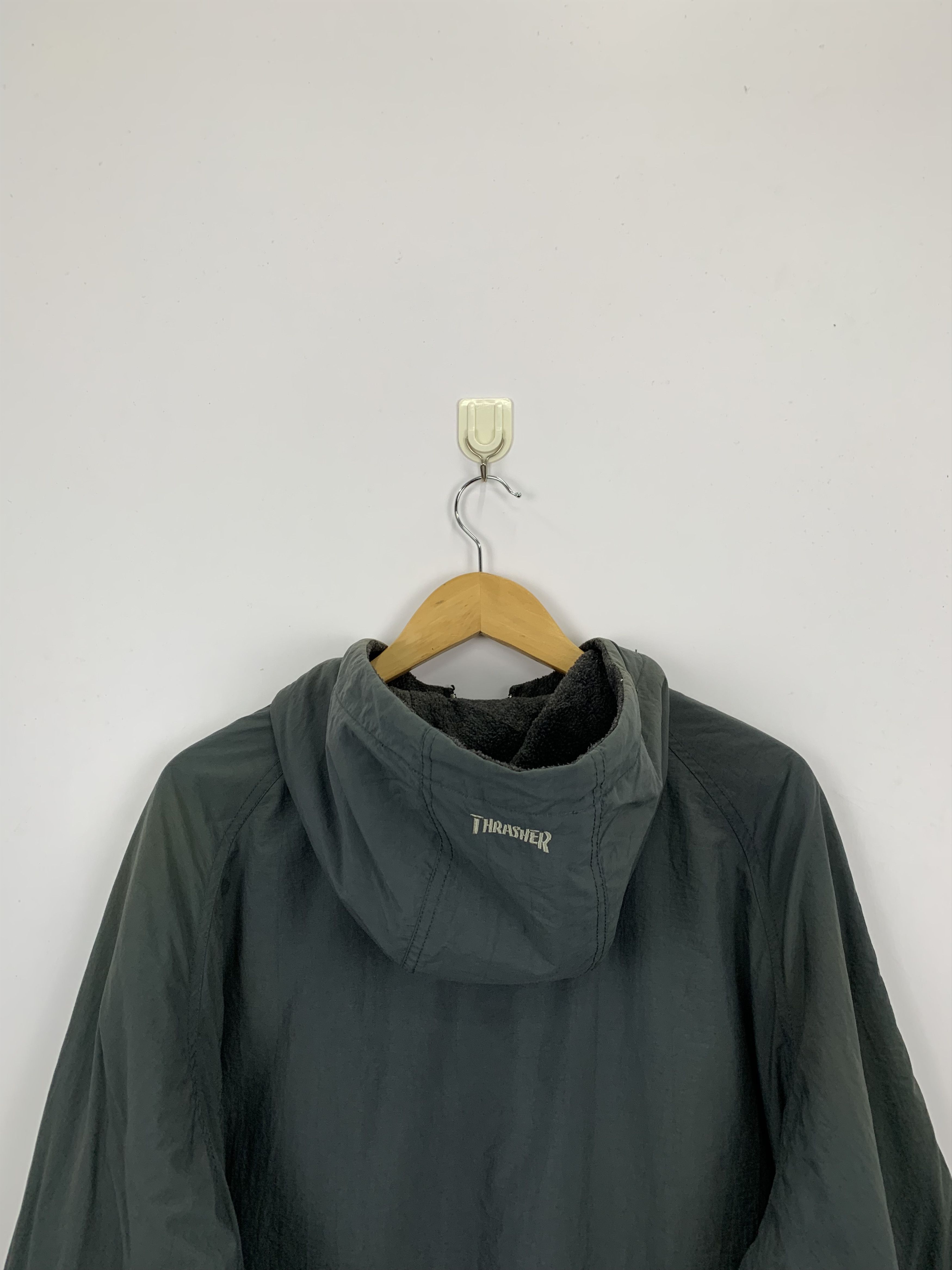 Thrasher Vintage Thrasher Zipper Hoodie Jacket J0884 Size US M / EU 48-50 / 2 - 9 Thumbnail