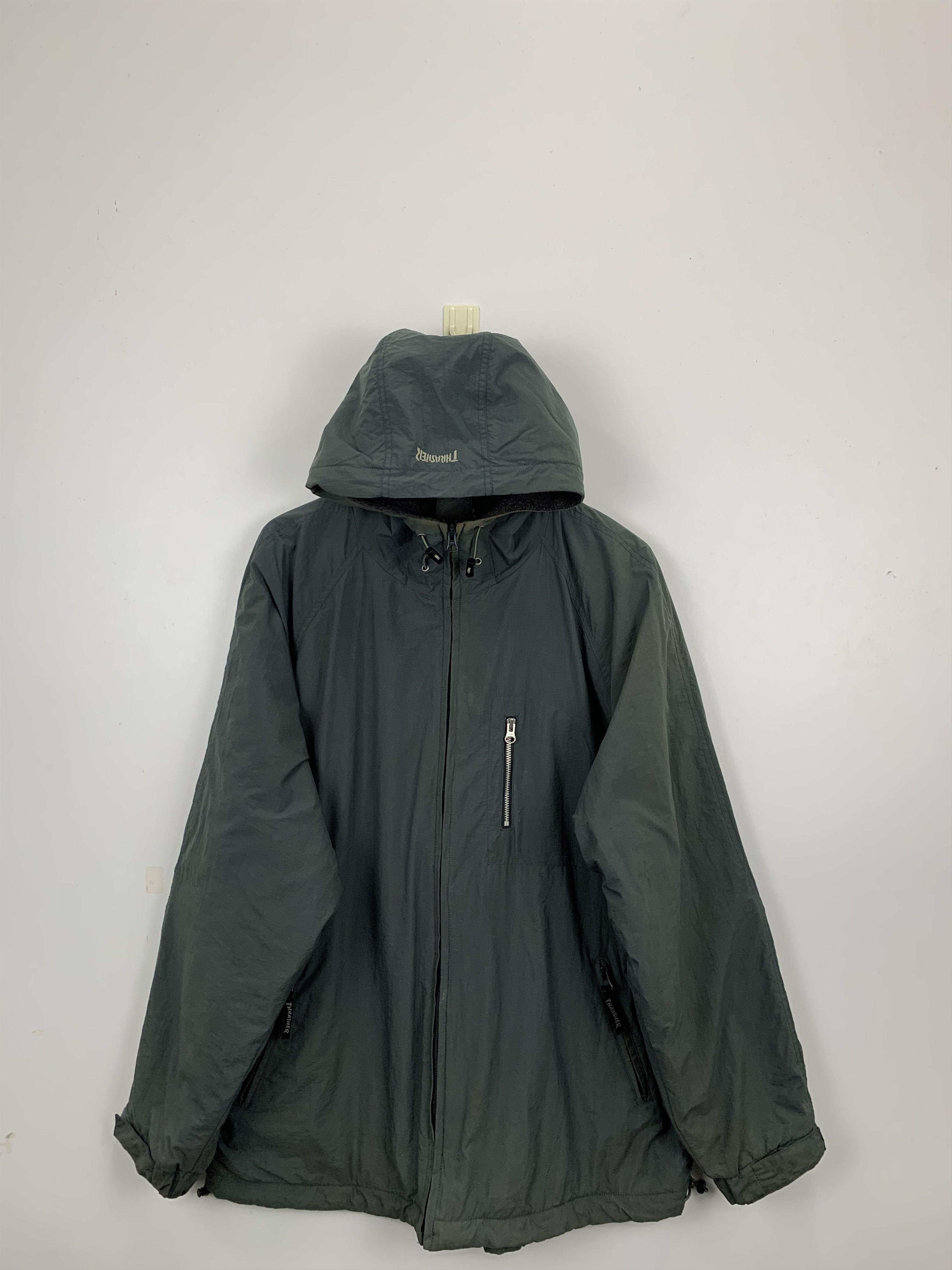 Vintage Thrasher Zipper Hoodie Jacket J0884