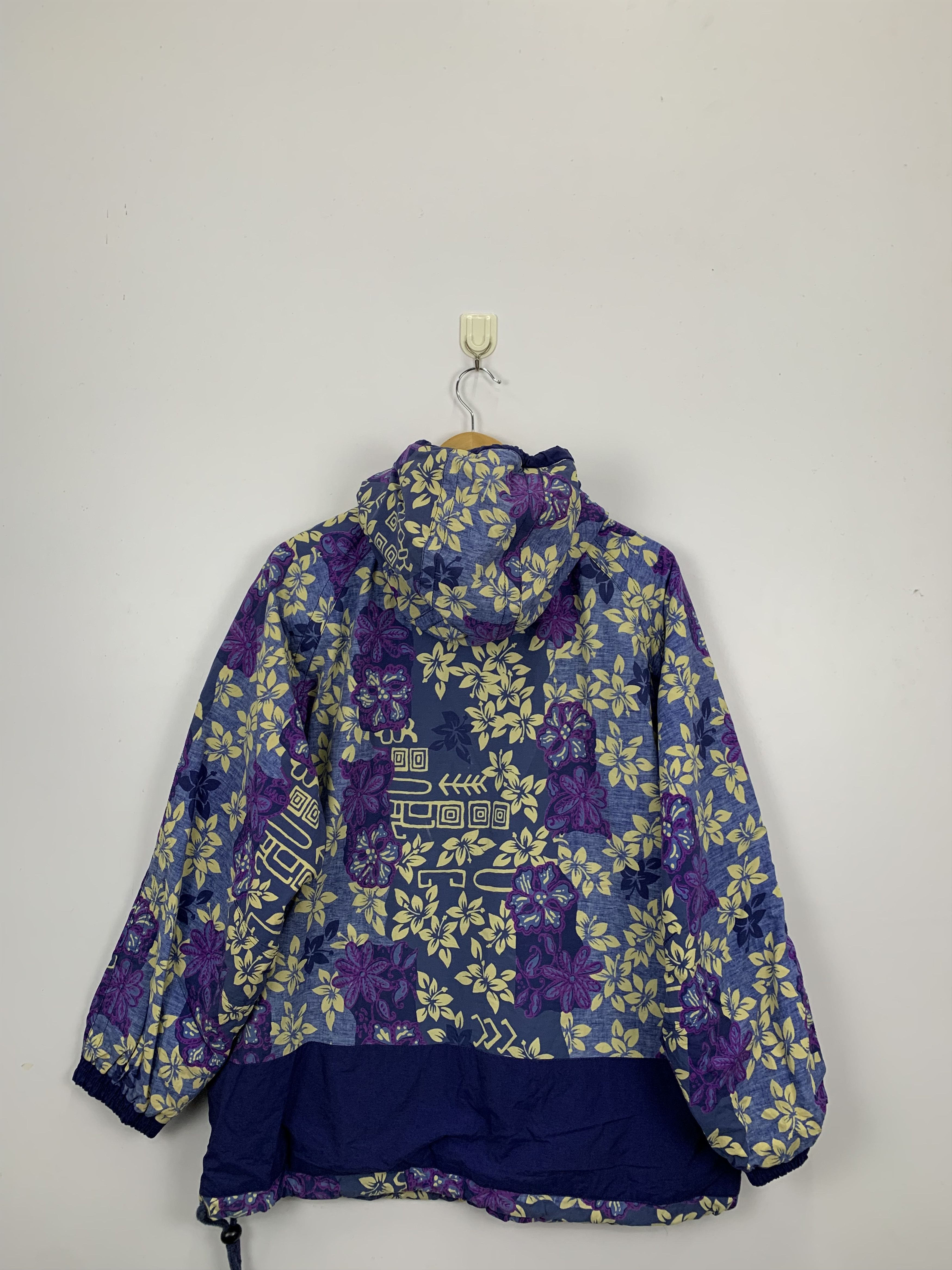 Japanese Brand Vintage Japanese Brand Hoodie Floral Jacket J0886 Size US M / EU 48-50 / 2 - 3 Thumbnail