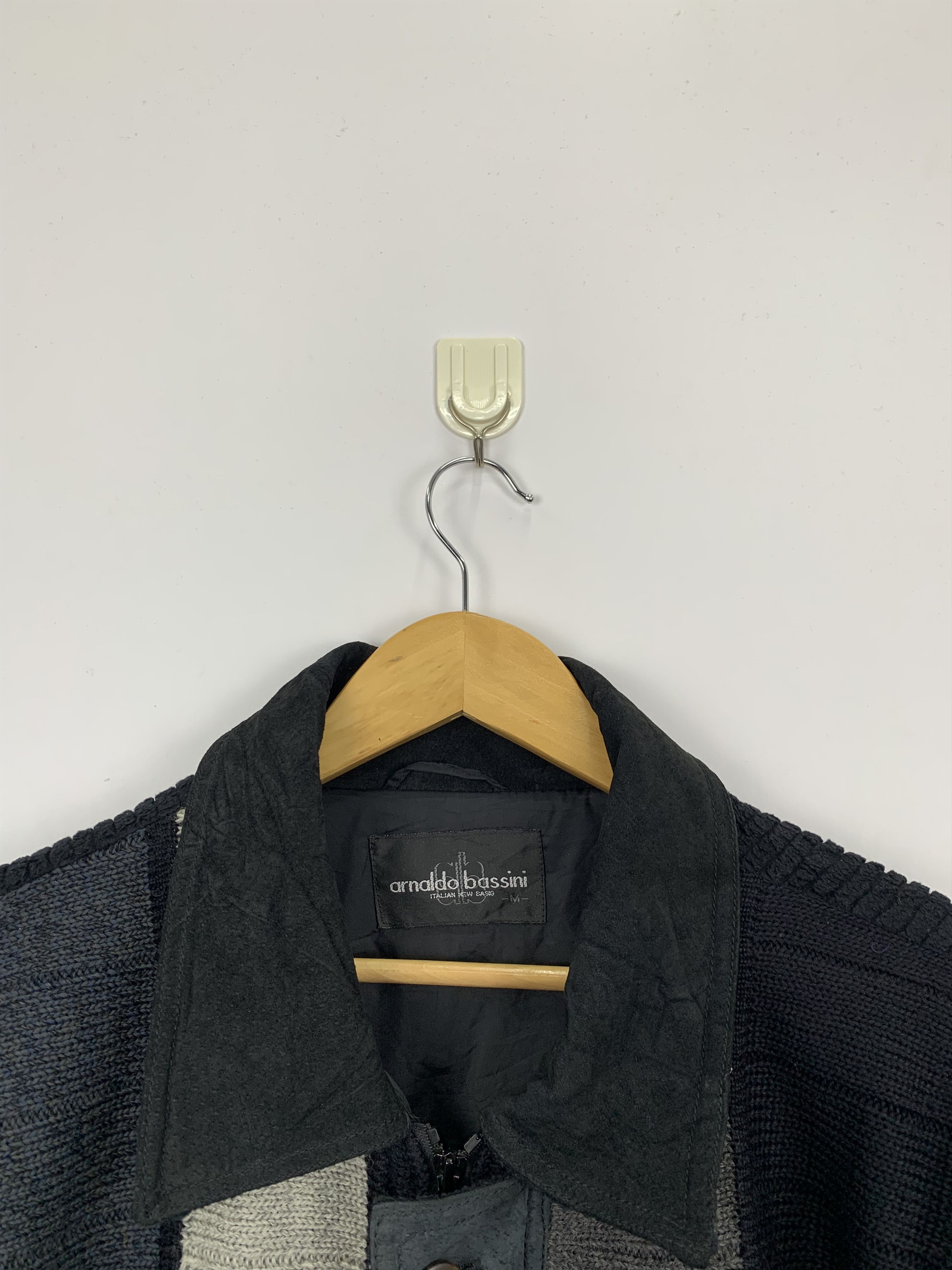 Vintage Vintage 90s Arnaldo Bassini Wool Varsity Jacket Size US L / EU 52-54 / 3 - 5 Thumbnail