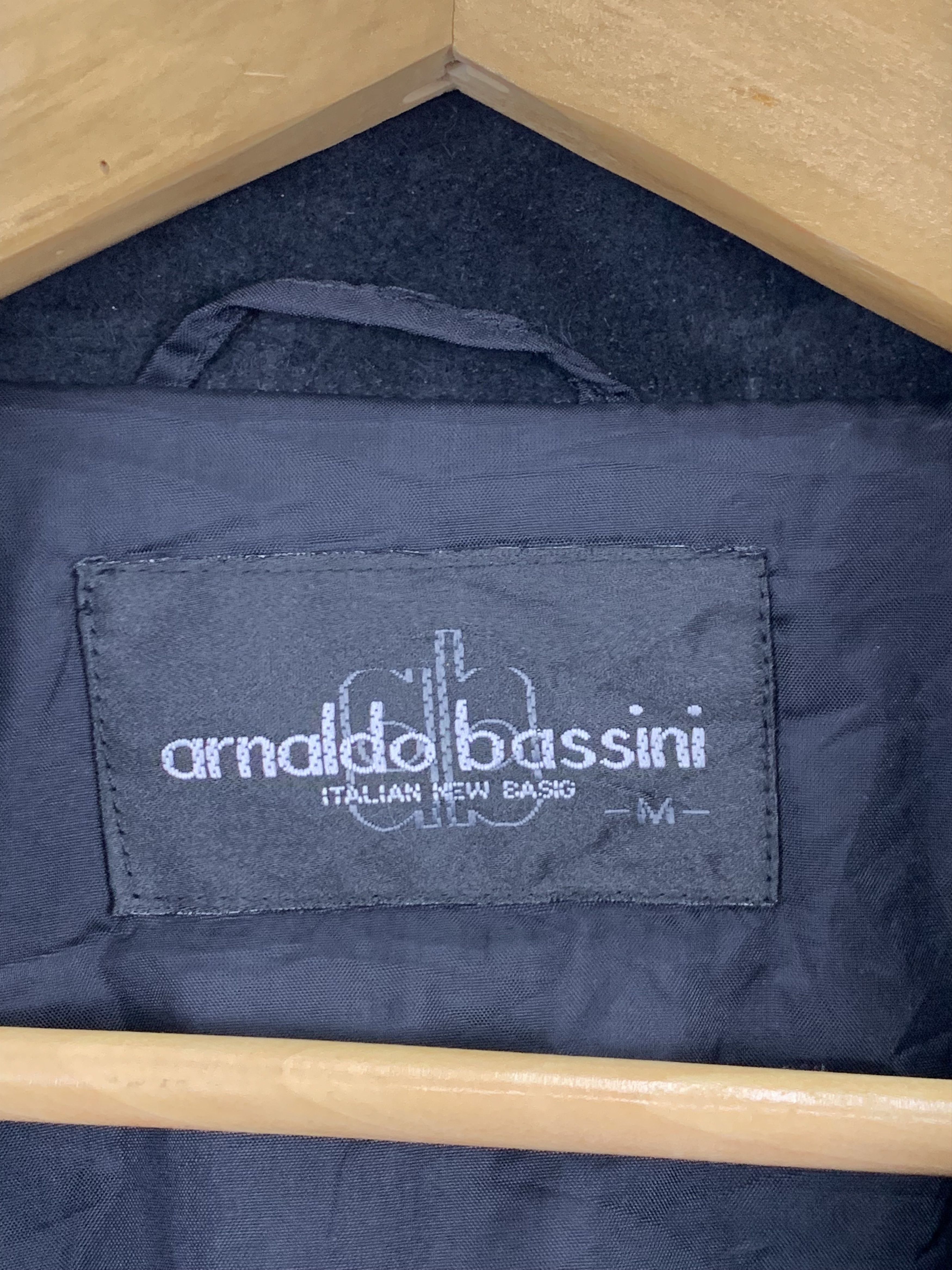 Vintage Vintage 90s Arnaldo Bassini Wool Varsity Jacket Size US L / EU 52-54 / 3 - 6 Thumbnail