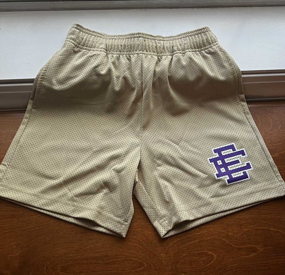 Eric 2024 Emanuel Basic Short Tan Purple