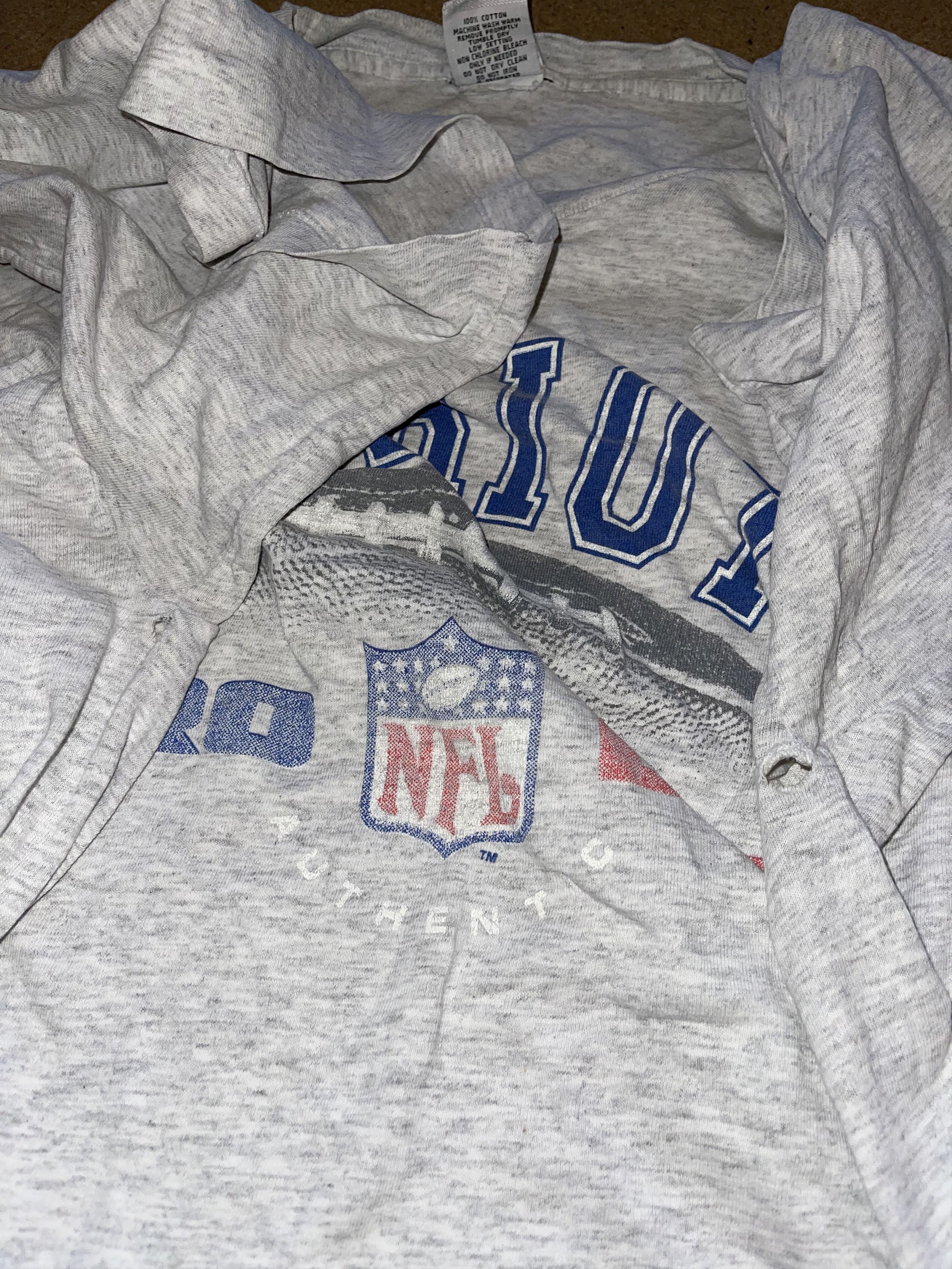 NFL Riddel NFL New England Patriots vintage made in USA tee Size US XL / EU 56 / 4 - 9 Thumbnail