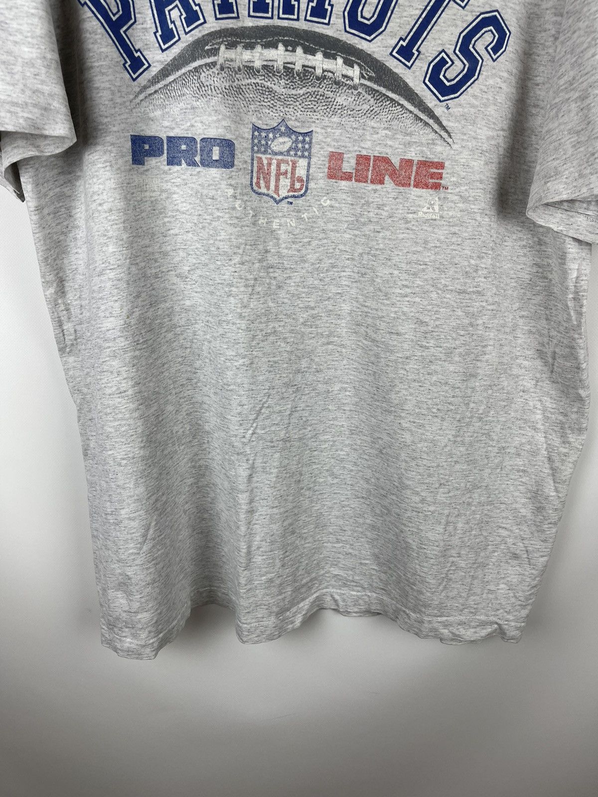NFL Riddel NFL New England Patriots vintage made in USA tee Size US XL / EU 56 / 4 - 4 Thumbnail