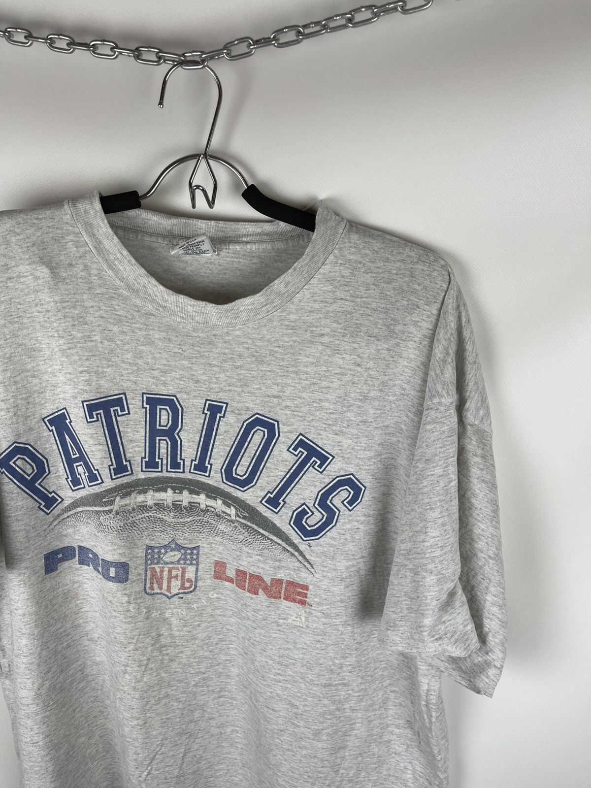 NFL Riddel NFL New England Patriots vintage made in USA tee Size US XL / EU 56 / 4 - 3 Thumbnail