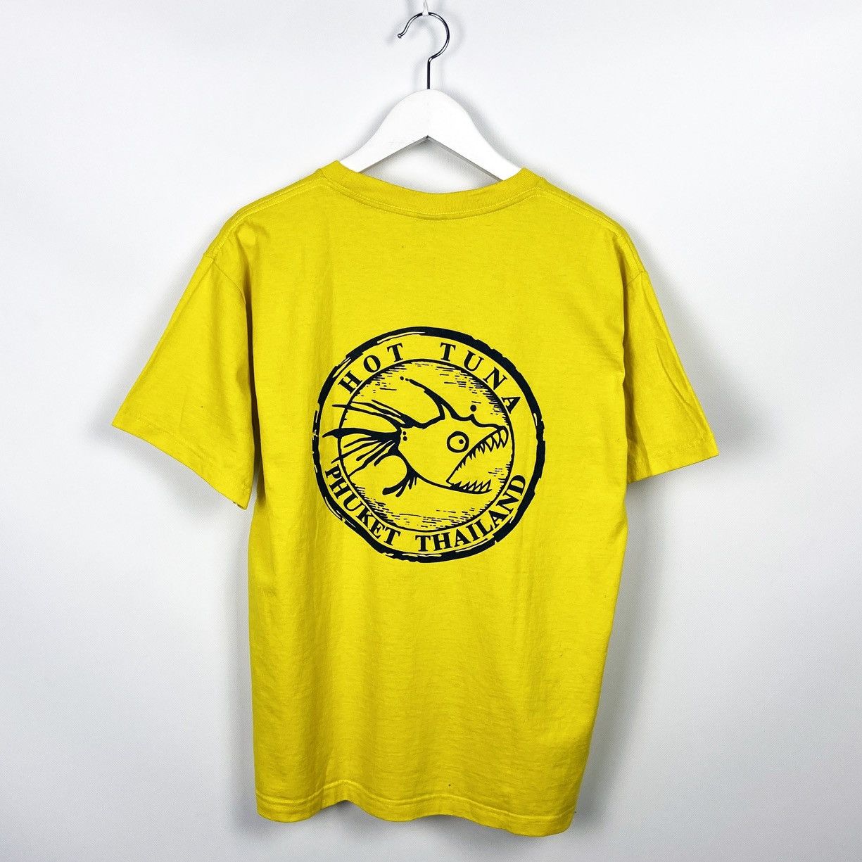 Hot Tuna Vintage 90s Hot Tuna Surfing Hawaii tee Phuket Thailand Size US L / EU 52-54 / 3 - 1 Thumbnail