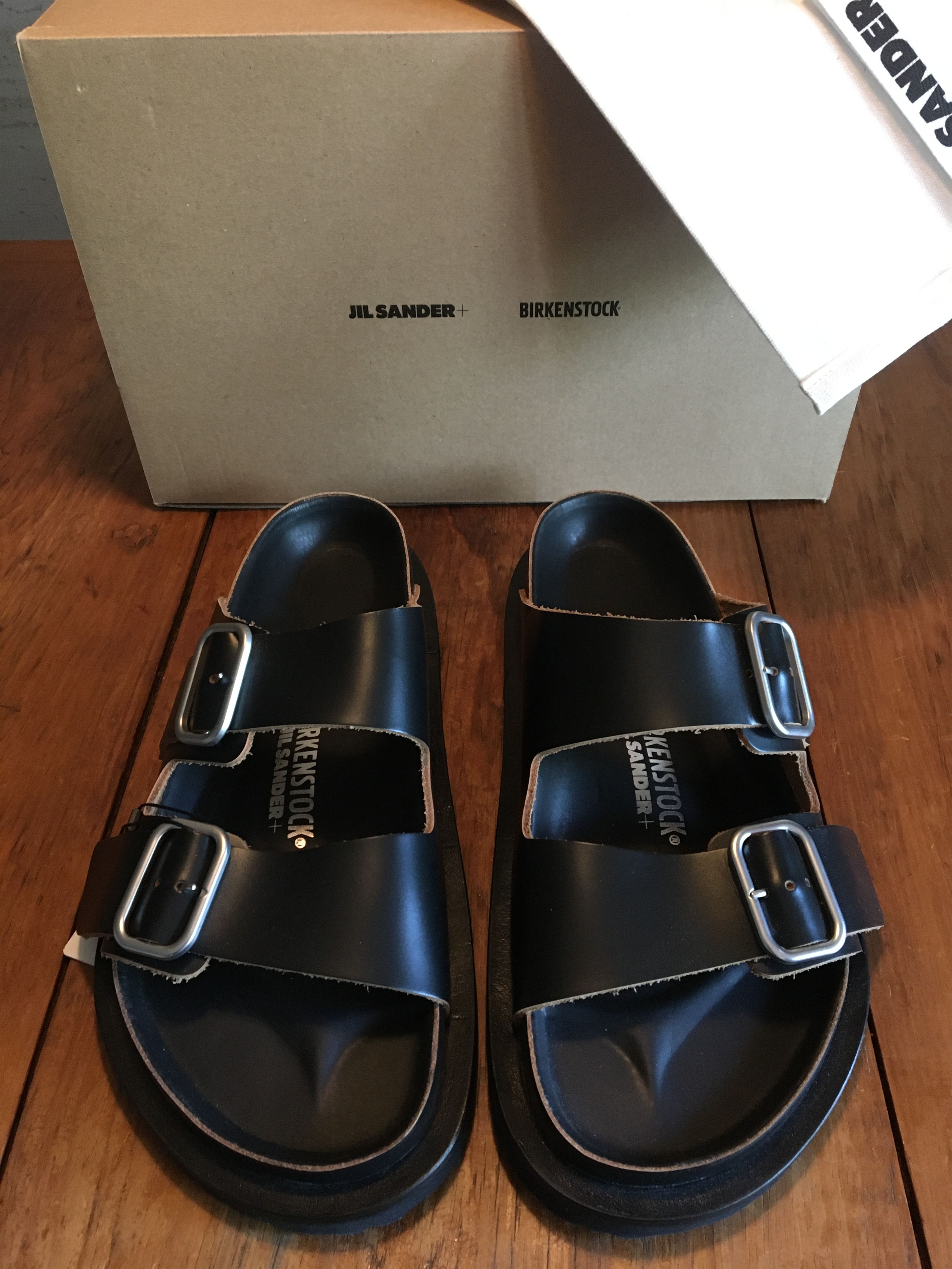 Birkenstock × Jil Sander Arizona Birkenstock x Jil Sander, Black