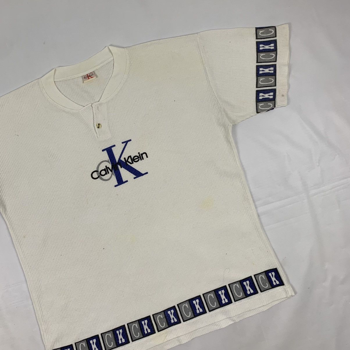 Calvin Klein Vintage Calvin Klein Shirt Size US XL / EU 56 / 4 - 3 Thumbnail