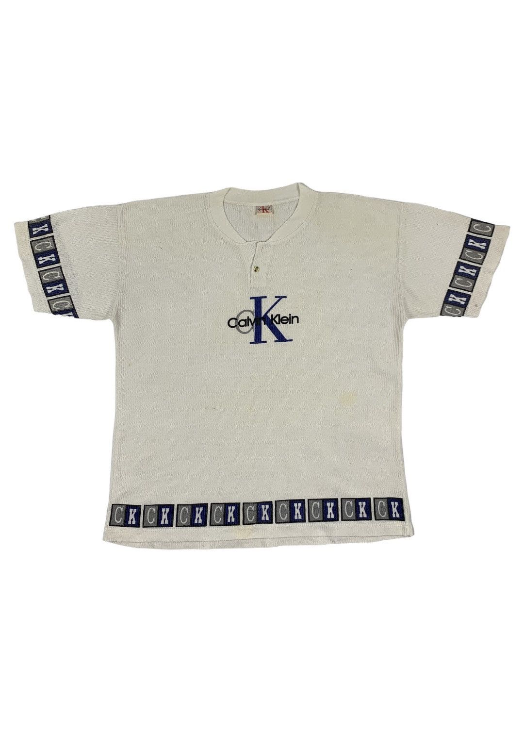 Calvin Klein Vintage Calvin Klein Shirt Size US XL / EU 56 / 4 - 1 Thumbnail
