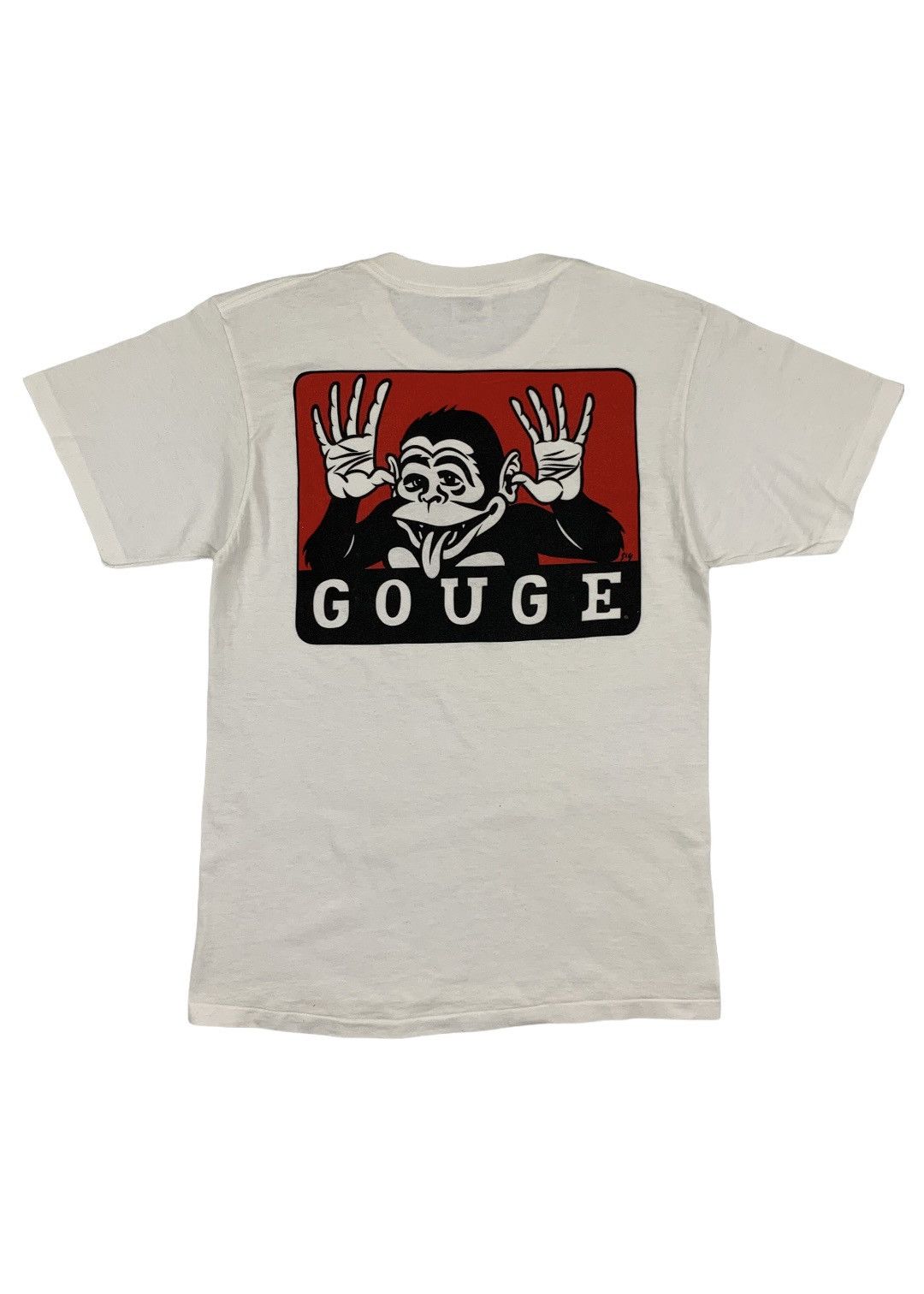 Ben Davis × Vintage Vintage Gouge Ben Davis Parody Skate Shirt Size US M / EU 48-50 / 2 - 1 Thumbnail