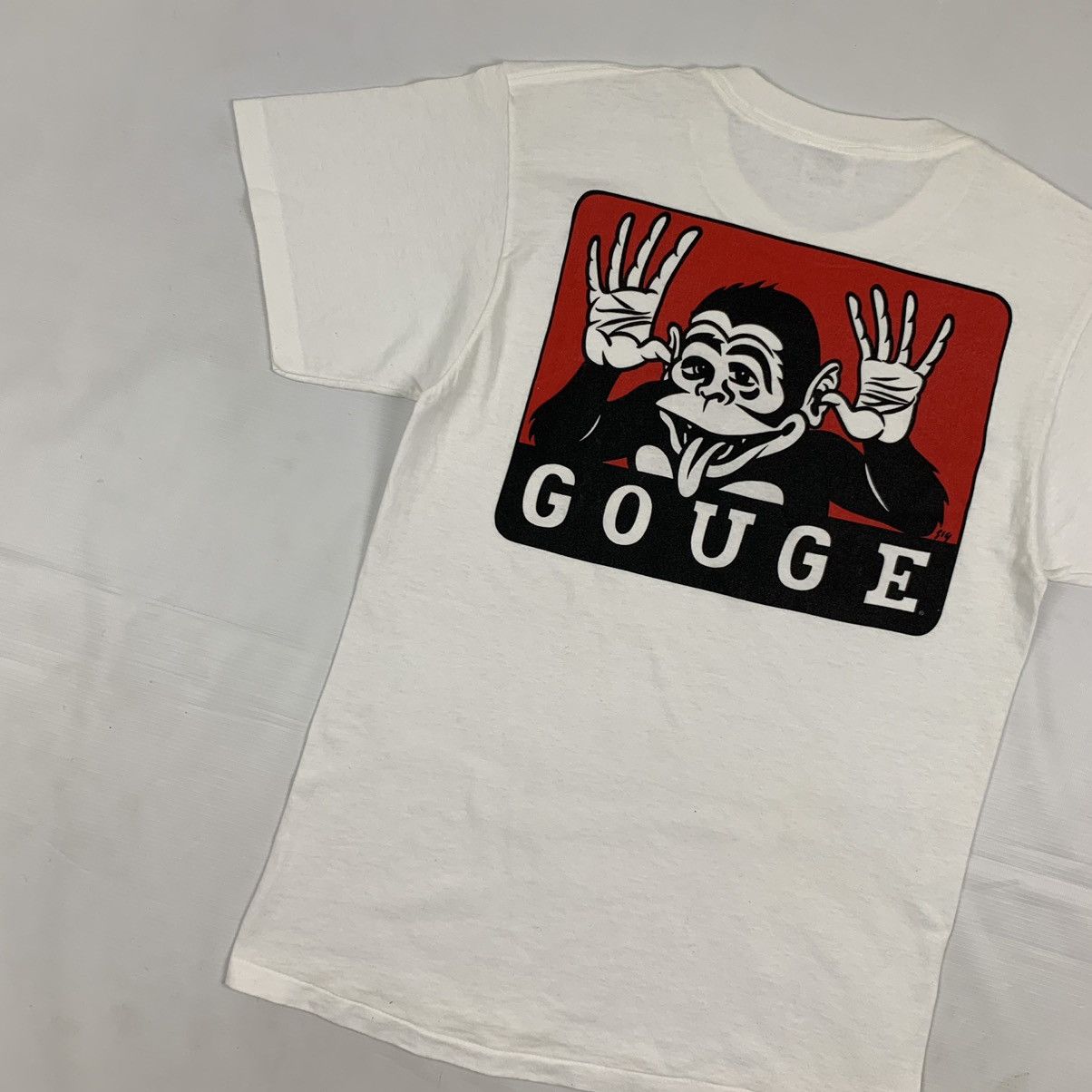 Ben Davis × Vintage Vintage Gouge Ben Davis Parody Skate Shirt Size US M / EU 48-50 / 2 - 2 Thumbnail