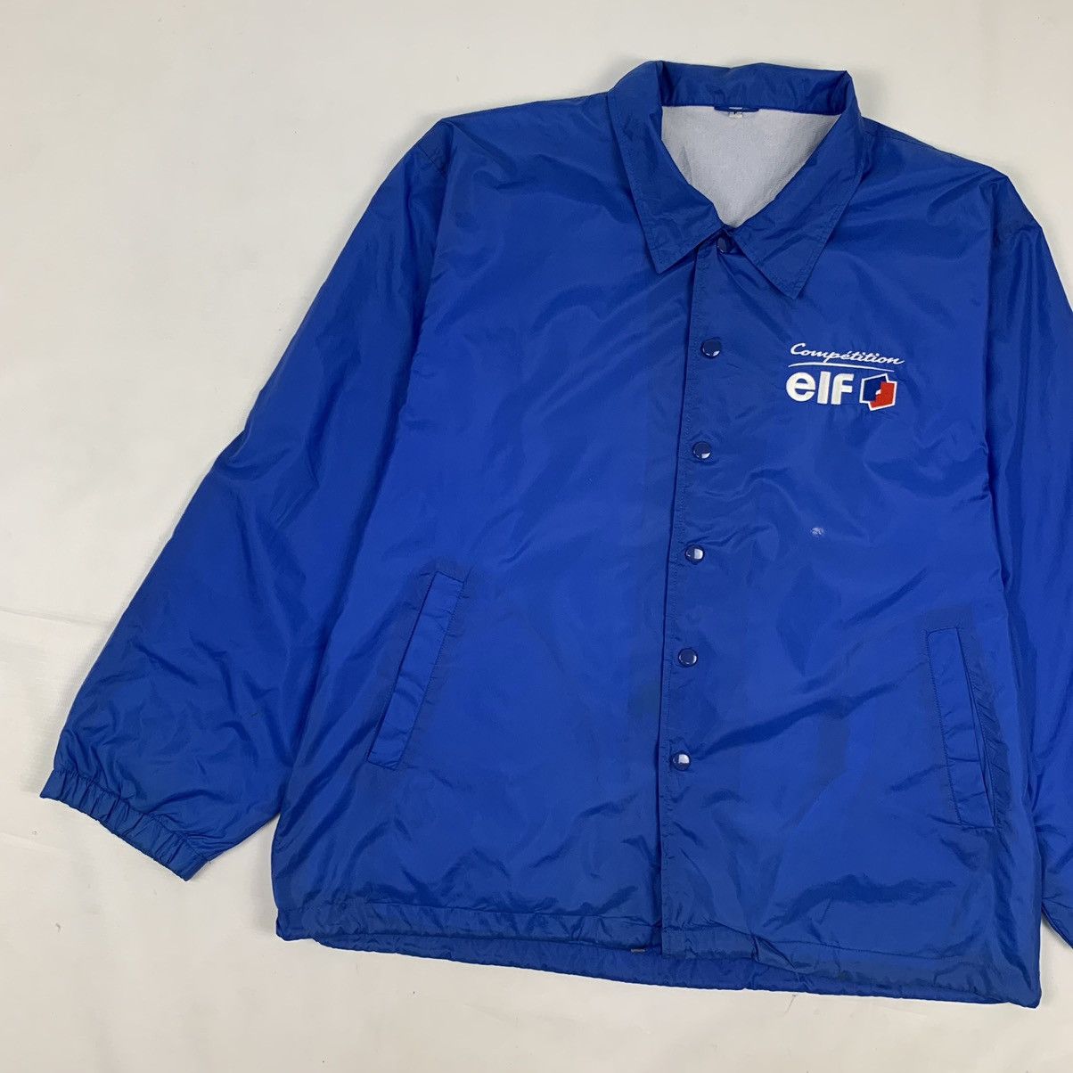 Japanese Brand Vintage Elf Motorcycle Racing Club Team Snap Button Jacket Size US XL / EU 56 / 4 - 4 Thumbnail