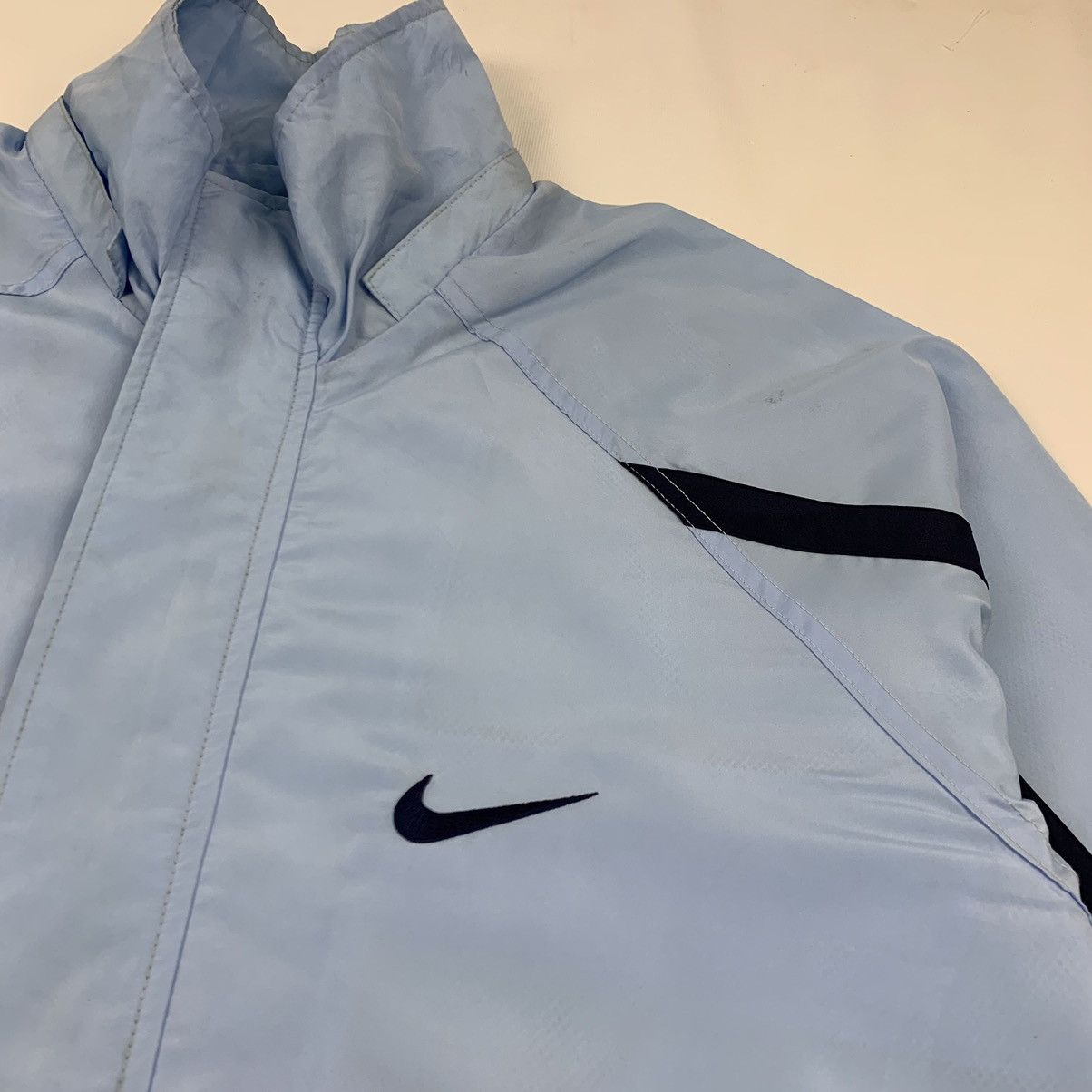 Nike × Vintage Vintage Nike Zipper Light Jacket Size US XL / EU 56 / 4 - 10 Thumbnail