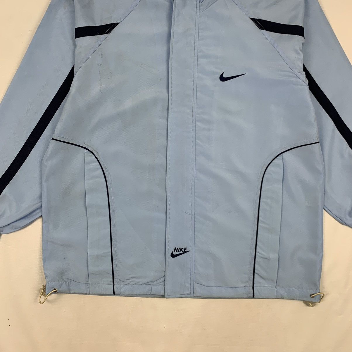 Nike × Vintage Vintage Nike Zipper Light Jacket Size US XL / EU 56 / 4 - 8 Thumbnail