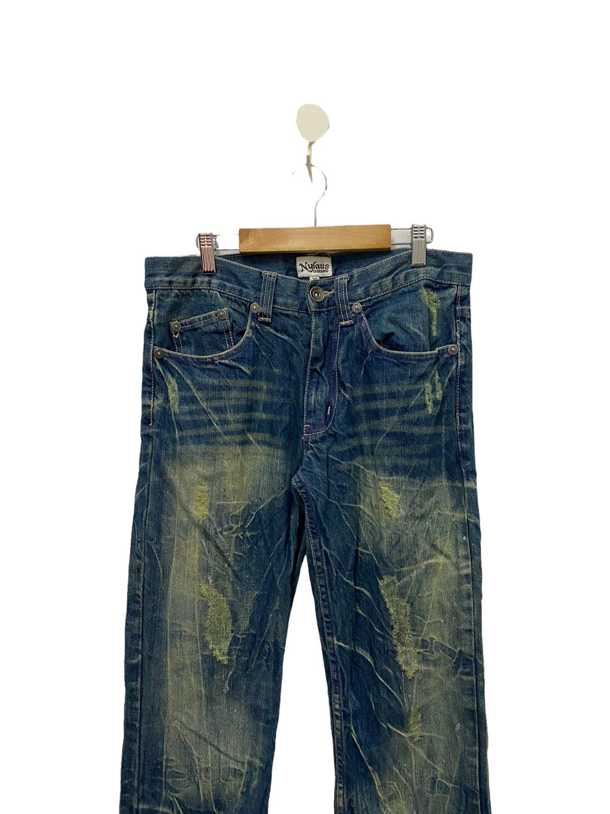 Japanese Brand Nylaus Jeans Size US 30 / EU 46 - 2 Thumbnail