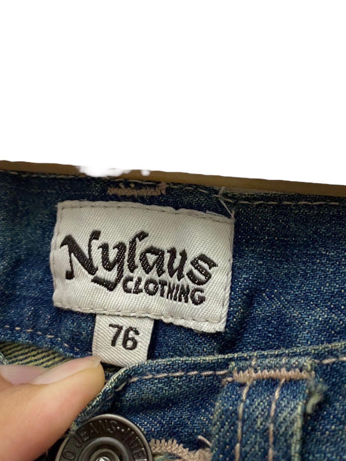 Japanese Brand Nylaus Jeans Size US 30 / EU 46 - 3 Thumbnail