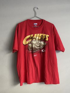 Vintage Thrashed Kansas City Chiefs NFL Single Stitch T-Shirt 