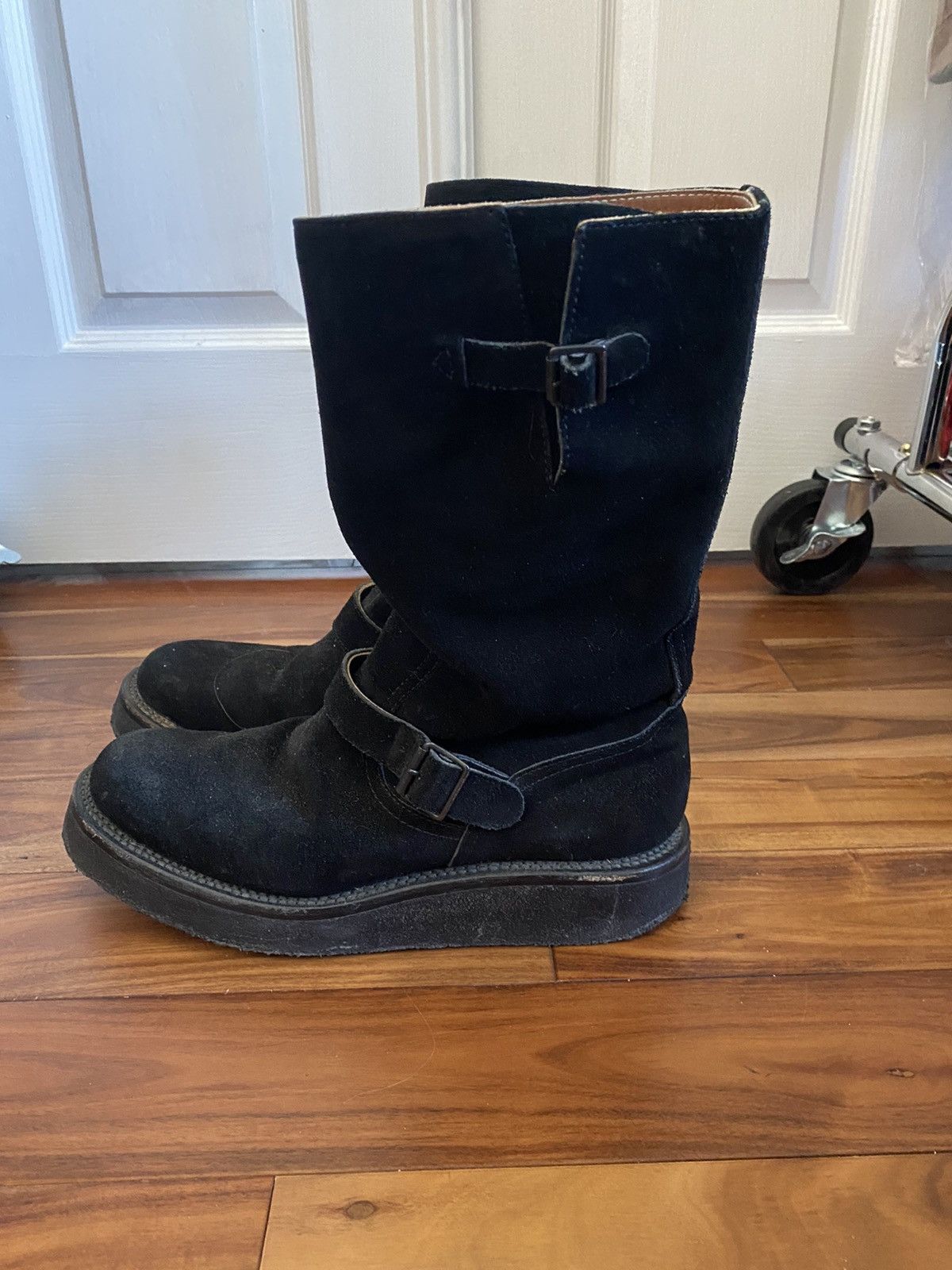 Number (N)ine × Takahiromiyashita The Soloist. Rare AW04 Engineer Boots ...
