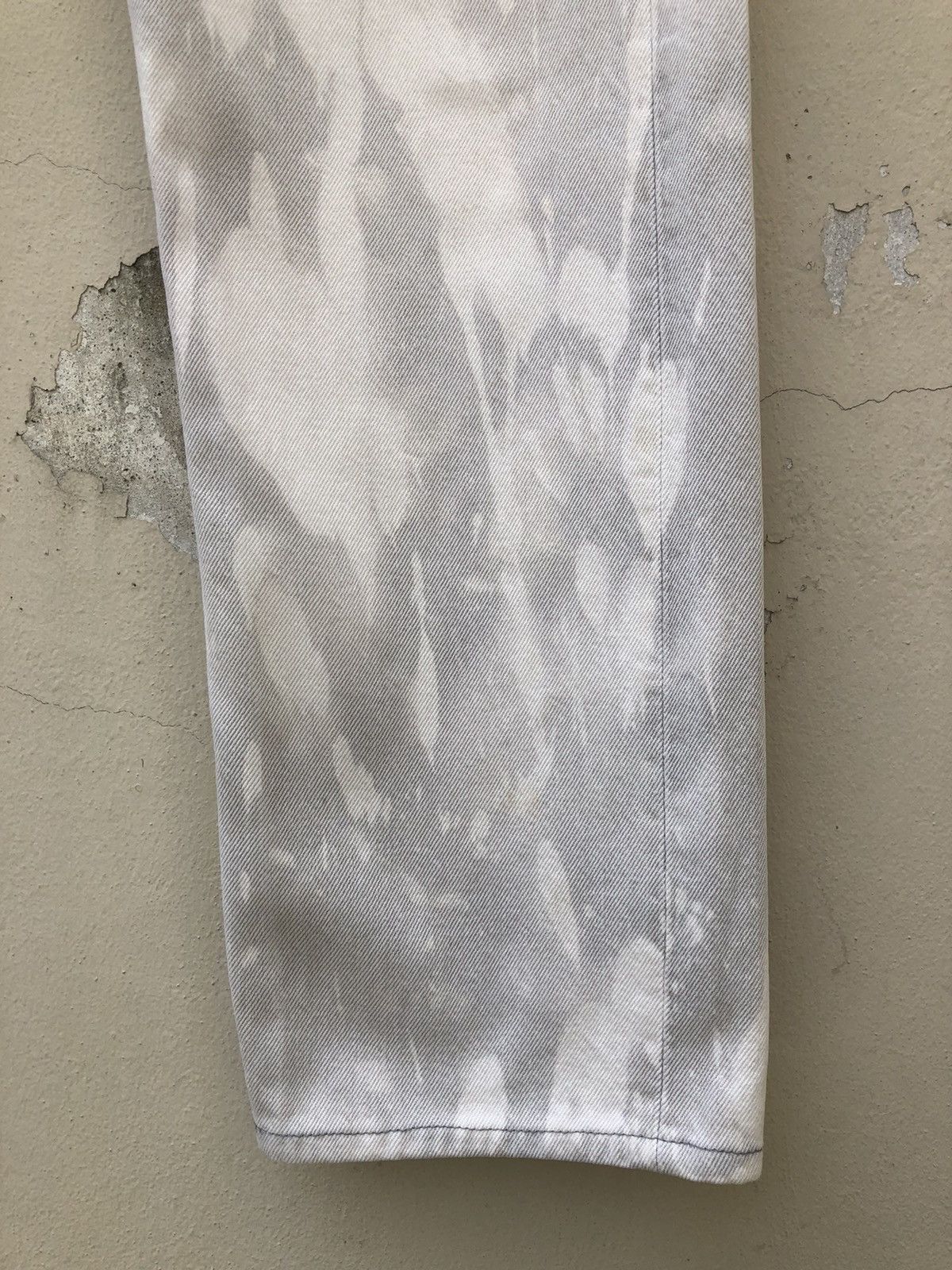 Levi's Vintage Late 80s Levi’s 501 Jeans Bleached Denim Grey Jeans Size US 31 - 11 Thumbnail