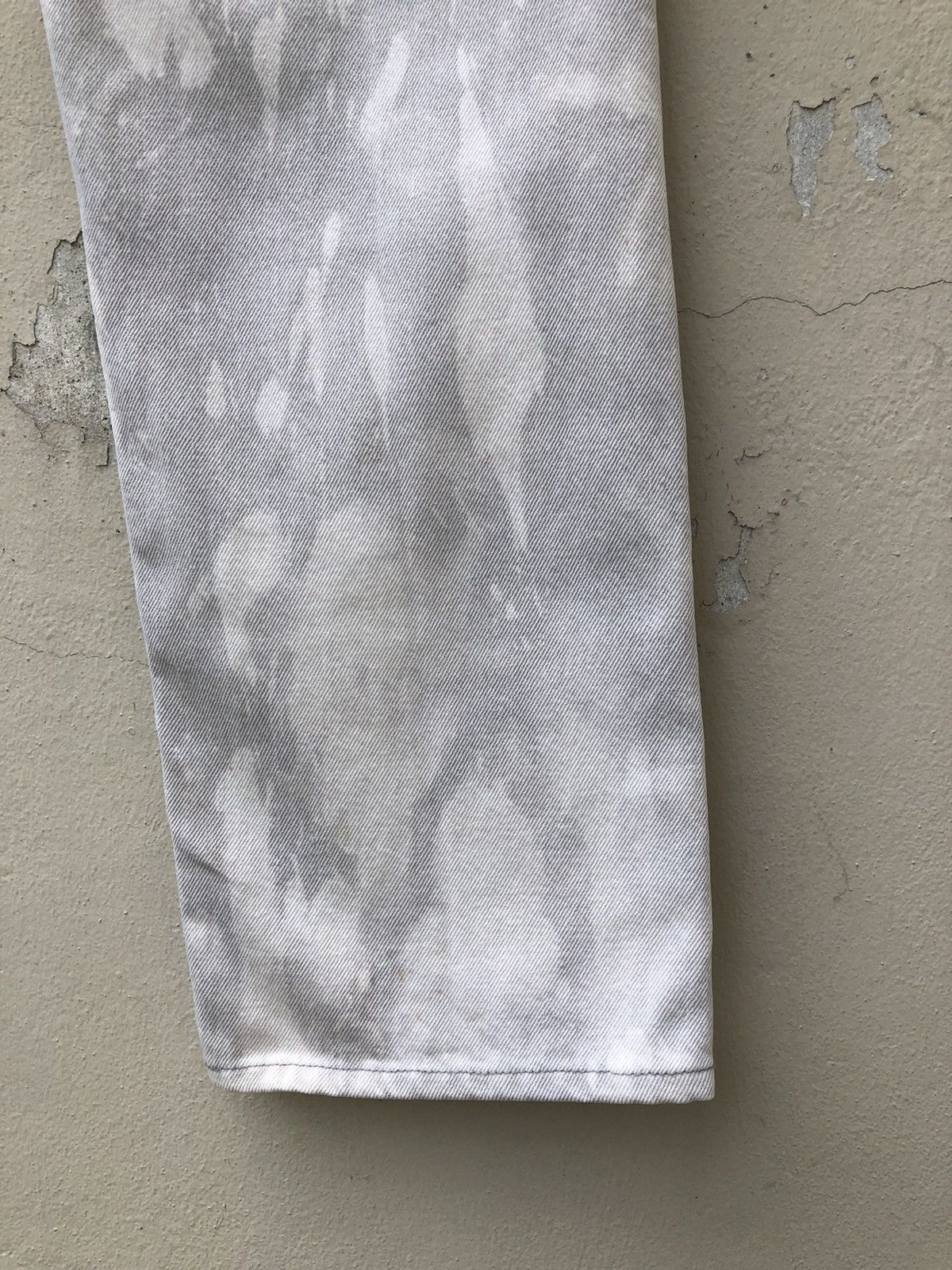 Levi's Vintage Late 80s Levi’s 501 Jeans Bleached Denim Grey Jeans Size US 31 - 19 Thumbnail