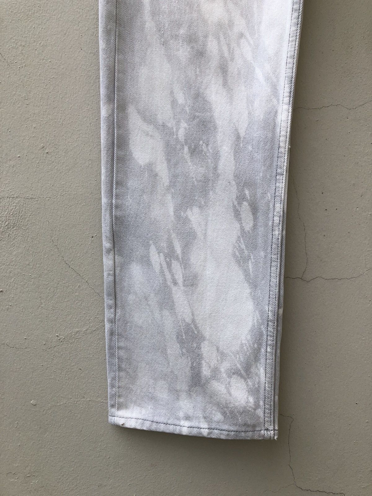 Levi's Vintage Late 80s Levi’s 501 Jeans Bleached Denim Grey Jeans Size US 31 - 8 Thumbnail